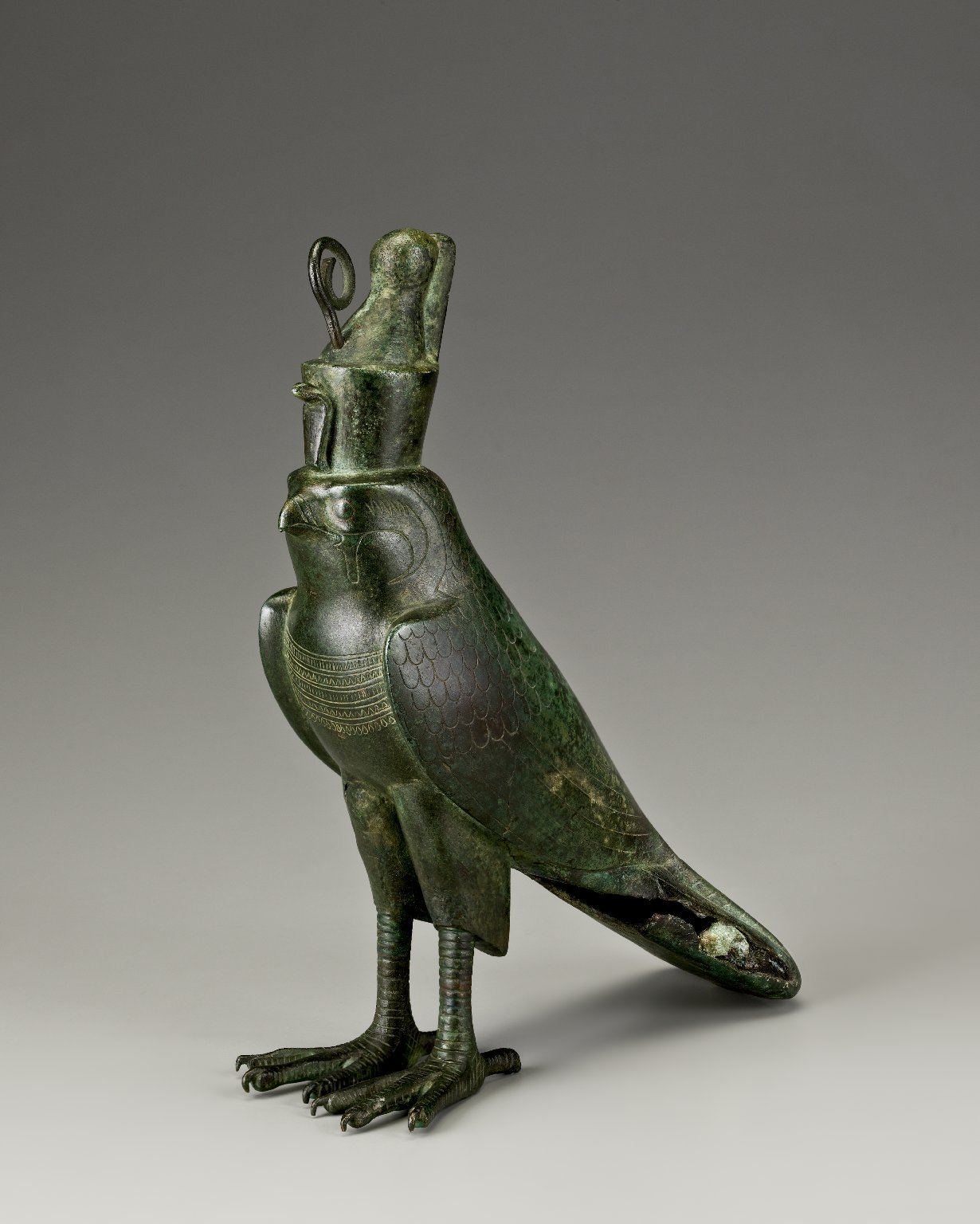Horus Falcon-Form Coffin