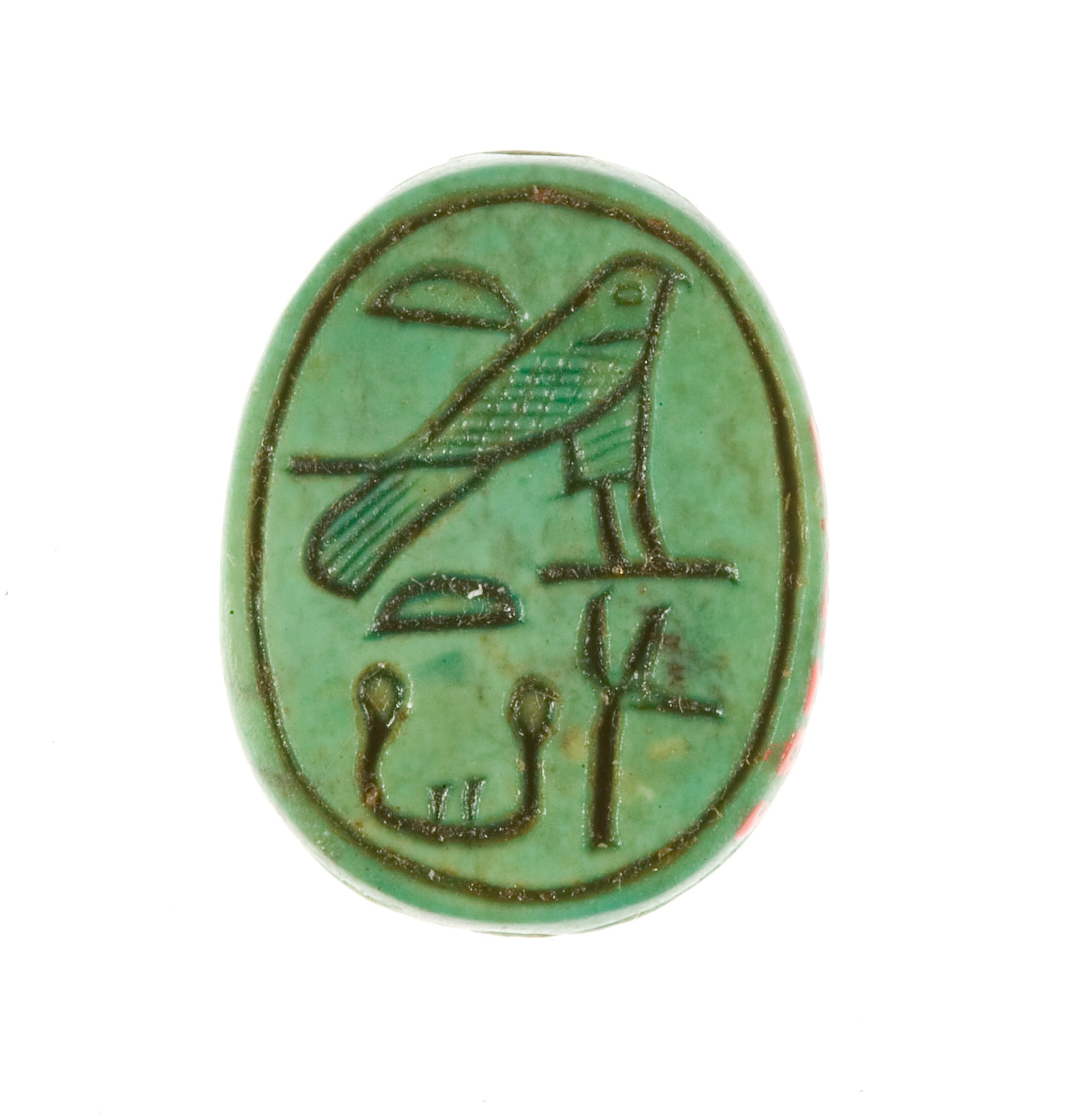 Scarab Inscribed for the "Female Horus, Wosretkau"