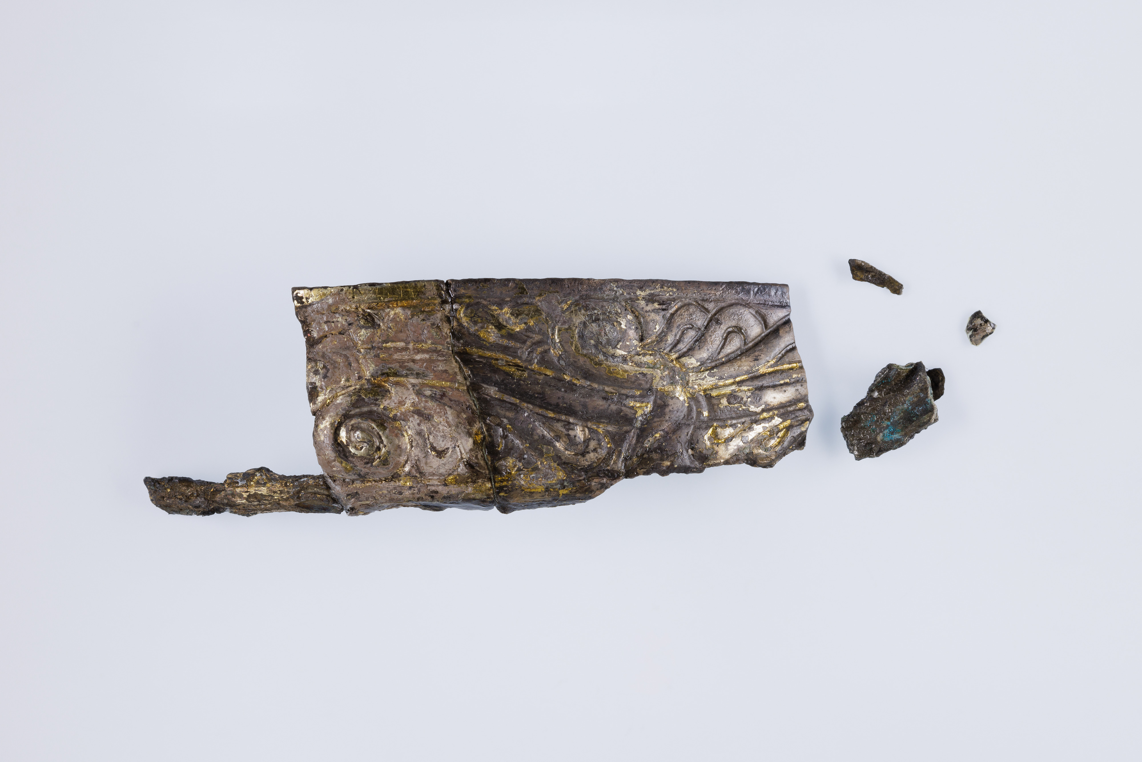 Strainer or vase fragment