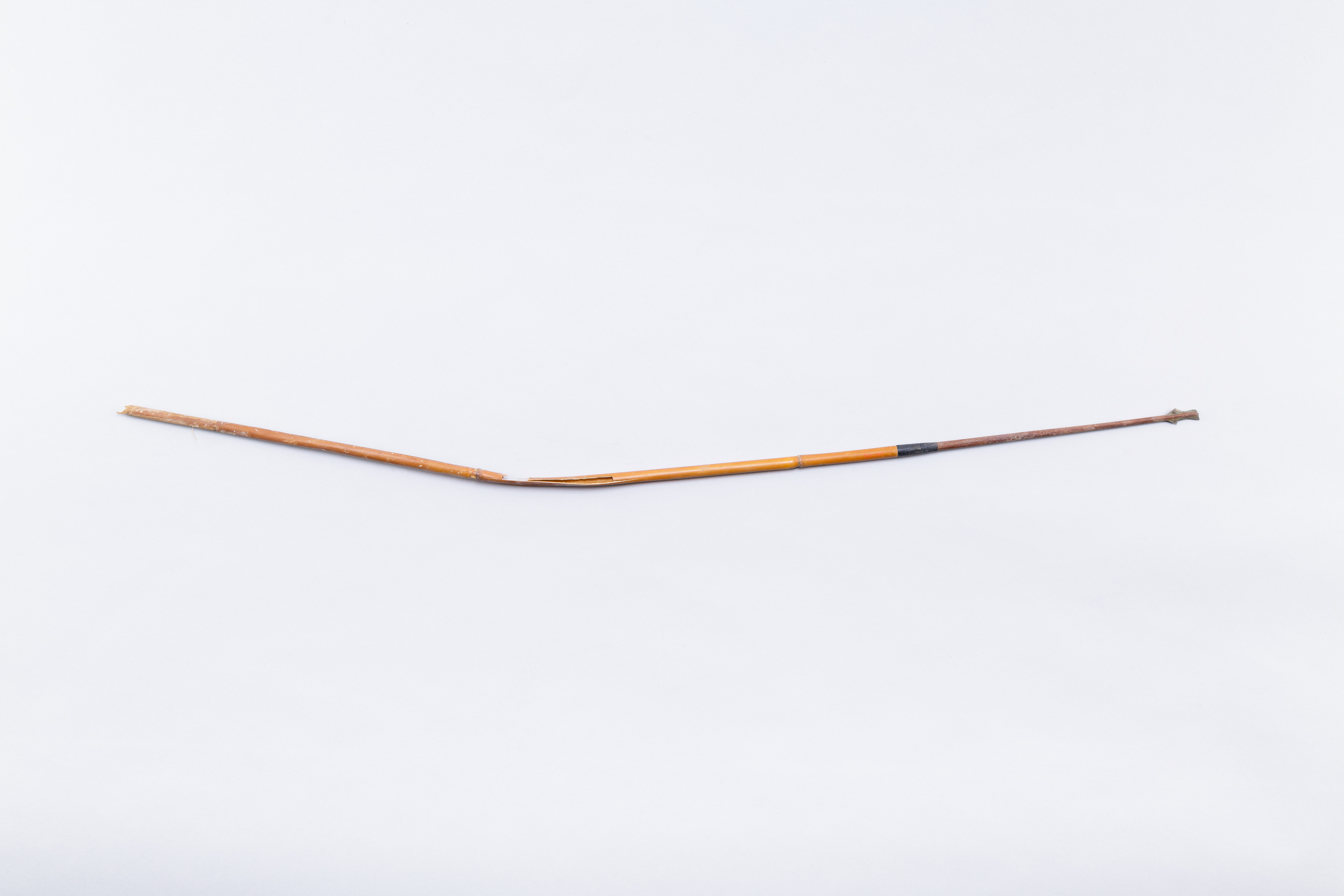 Arrow with composite stone tip