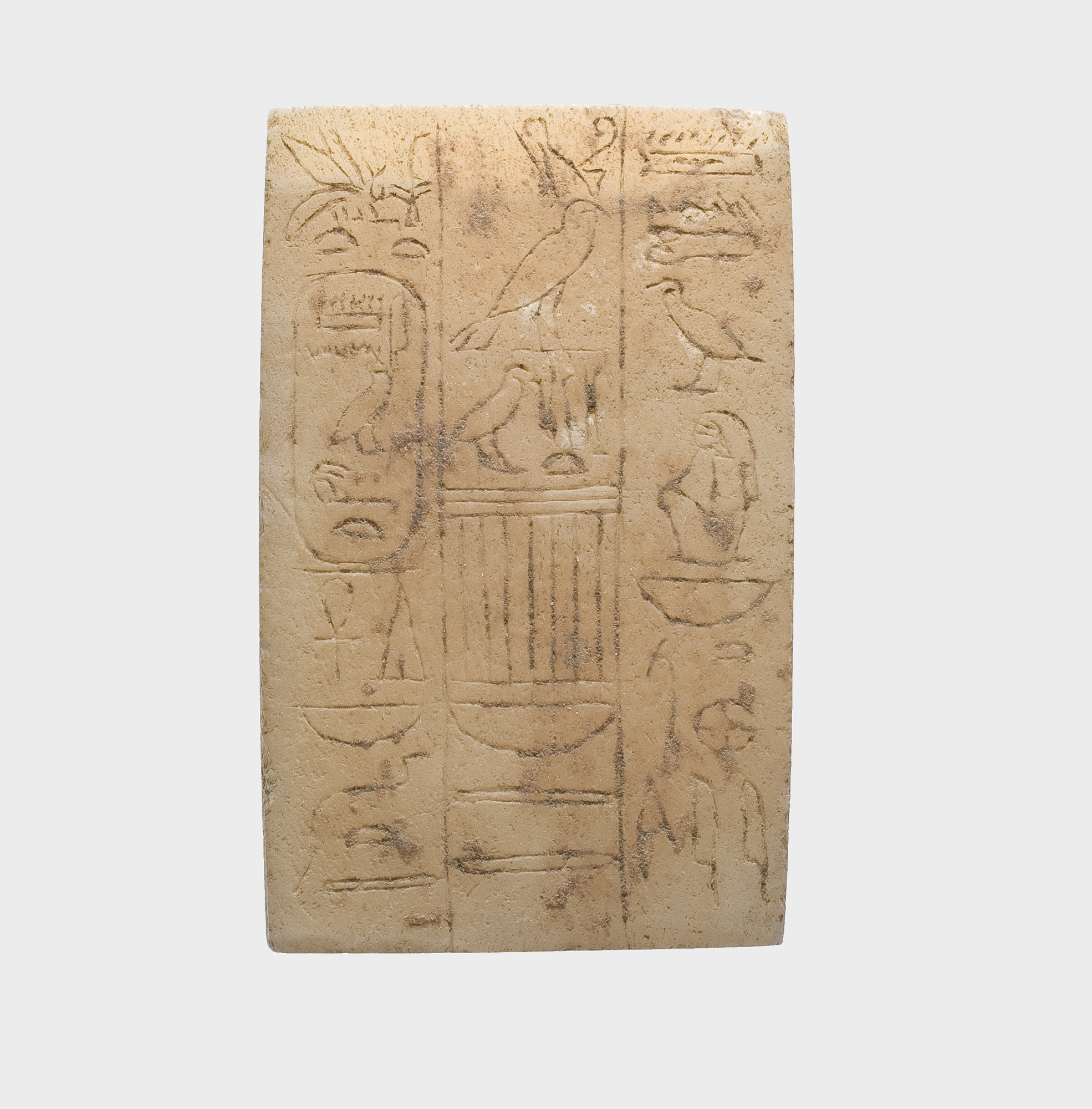 Plaque Inscribed with the Cartouche of Amenemhat I