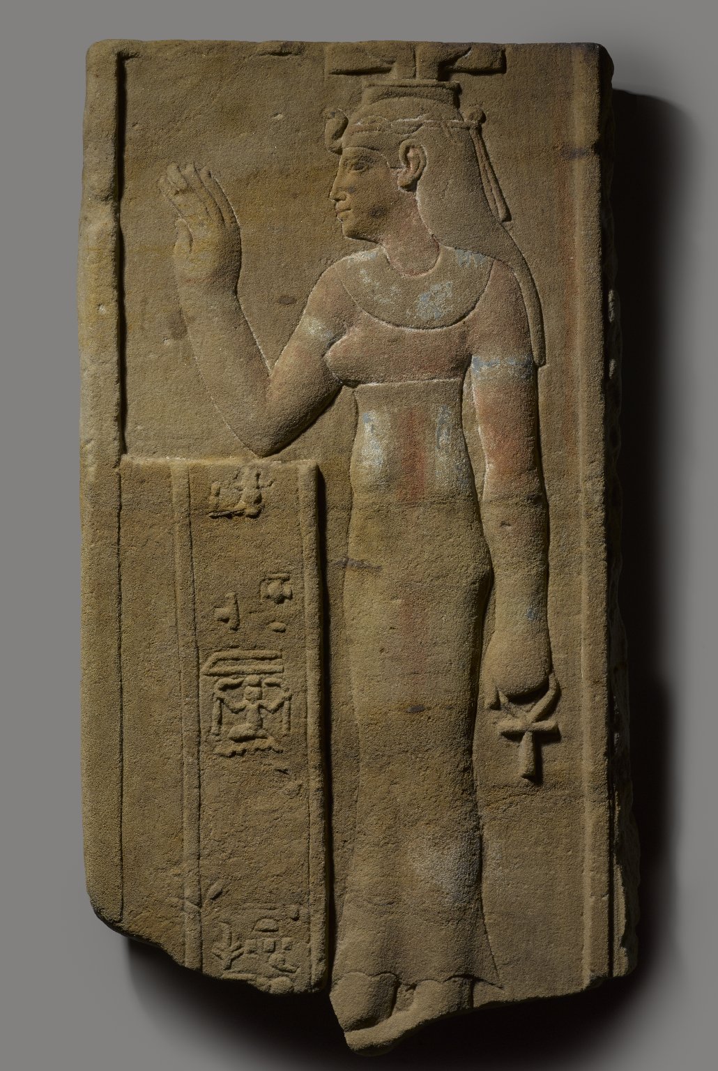 Raised Relief of a Goddess or Queen