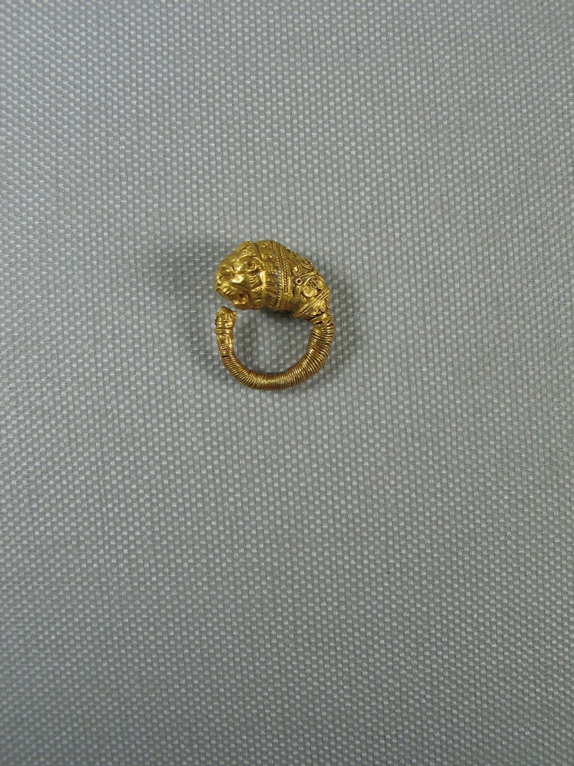 Ornate Earring with Lion's Head