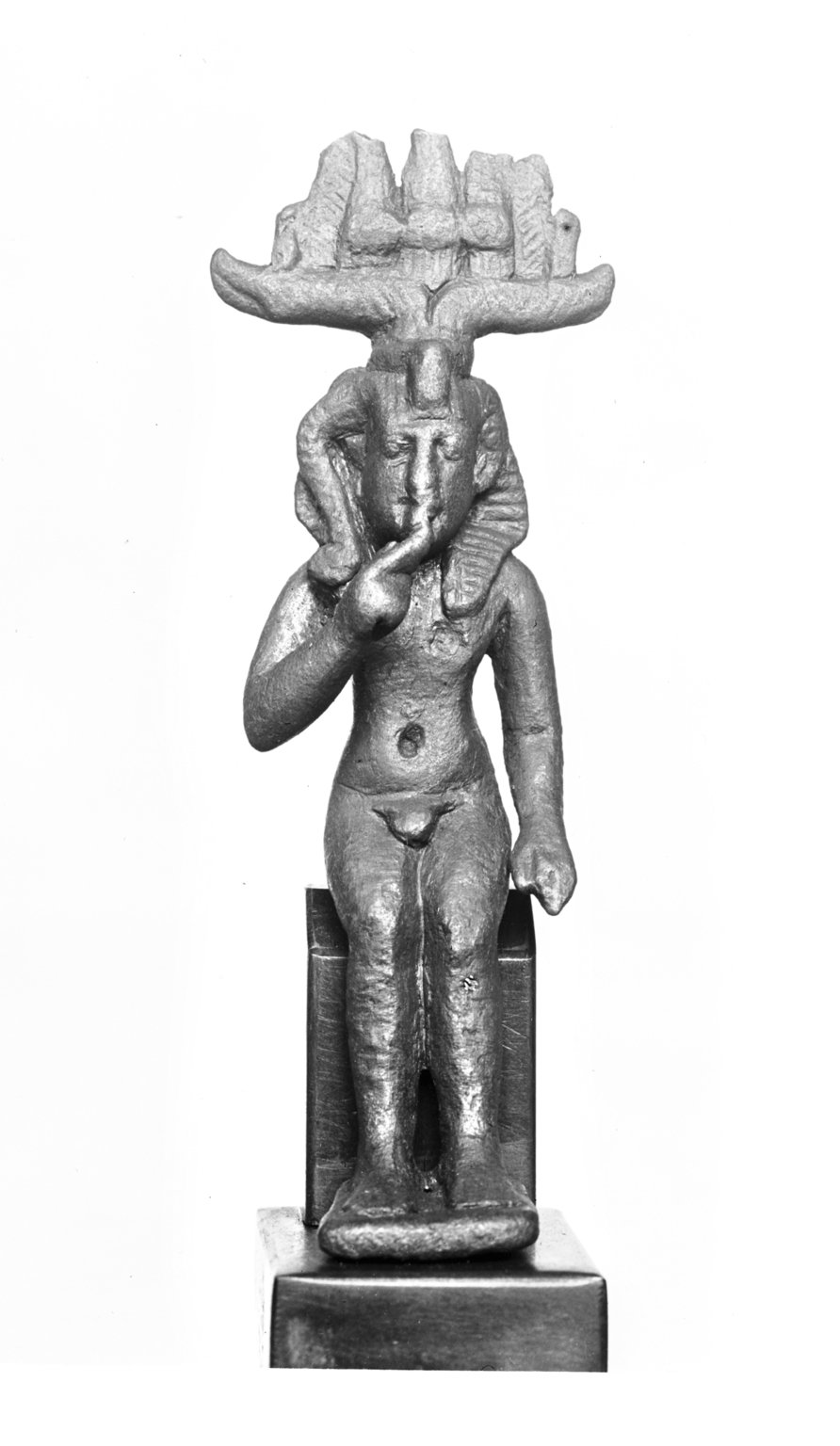 Small Statuette of Harpocrates Seated