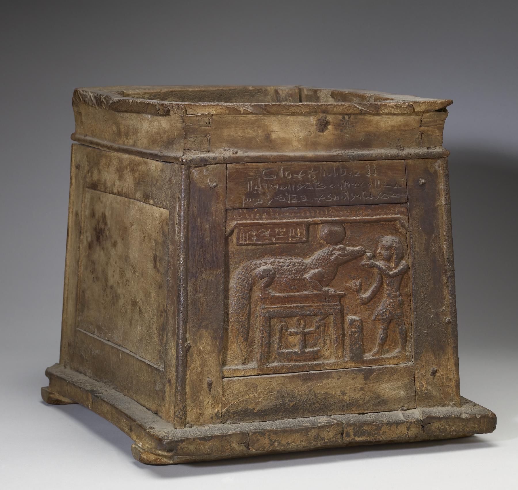 Chest with Writing