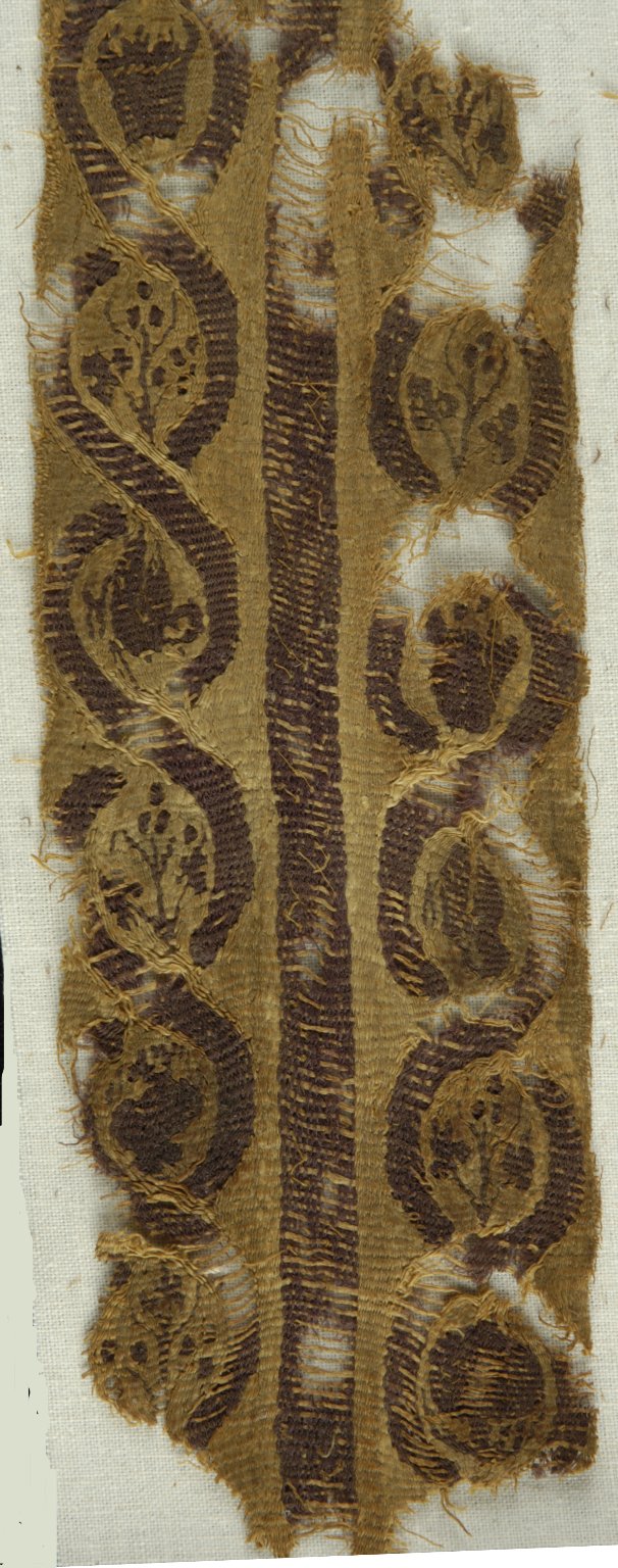 2 Fragments of Borders with Botanical Decoration