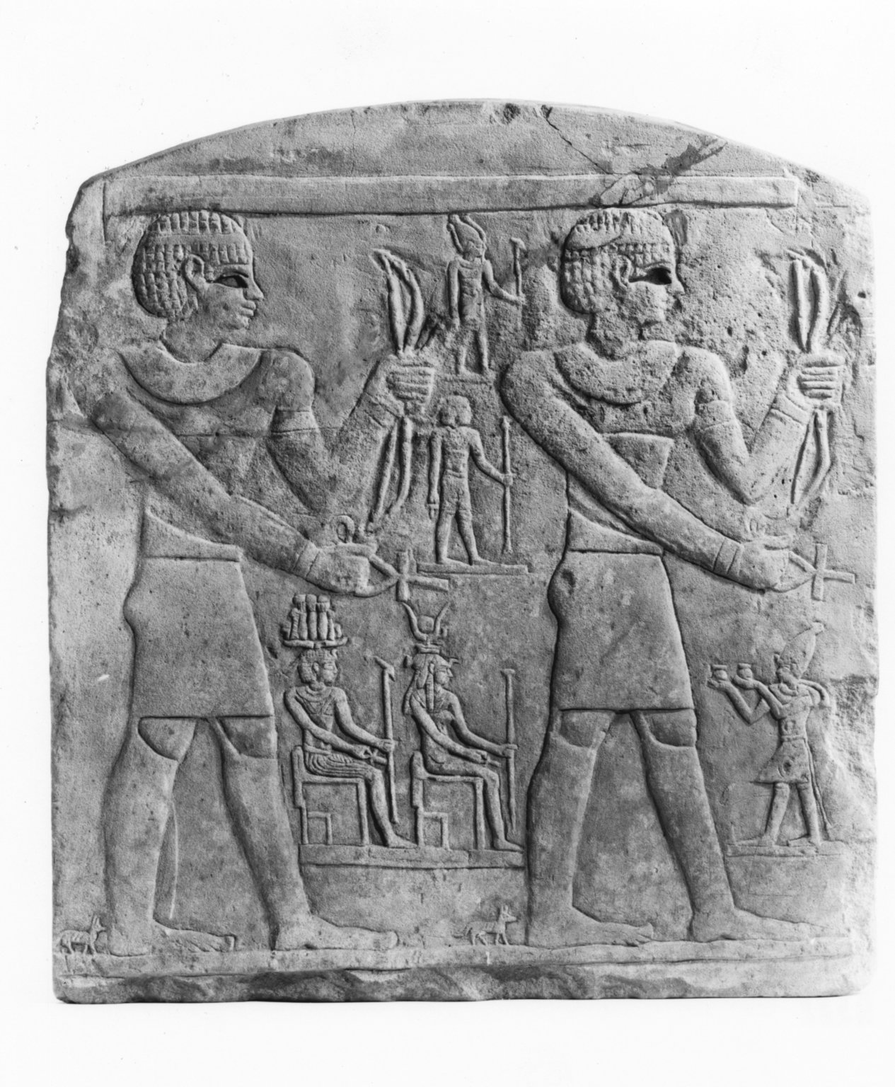 Stela of Two Deified Men(?)