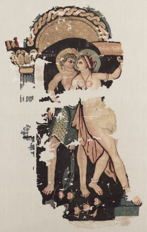 Fragment with Satyr and Maenad