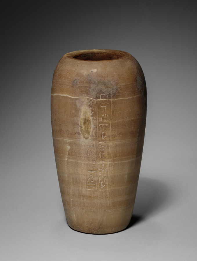 Canopic Jar with Baboon's Head