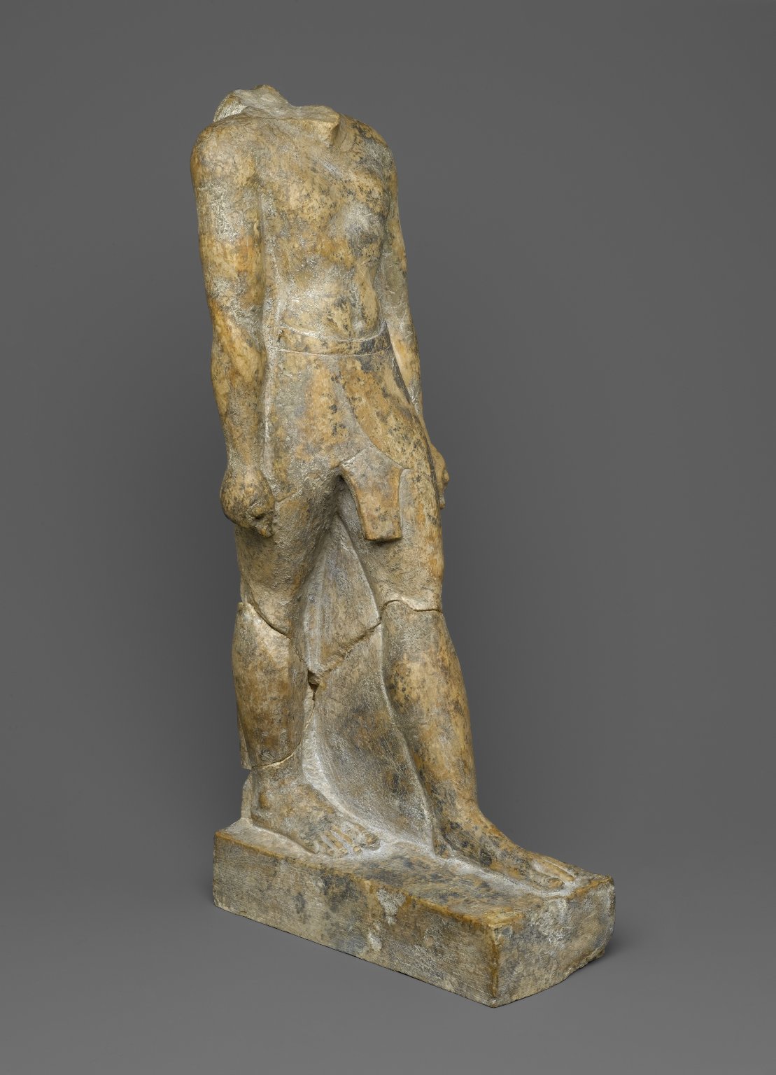 Statue of a Priest, Wen-amun Son of Nes-ba-neb-dedet and Ta-sherit-Khonsu