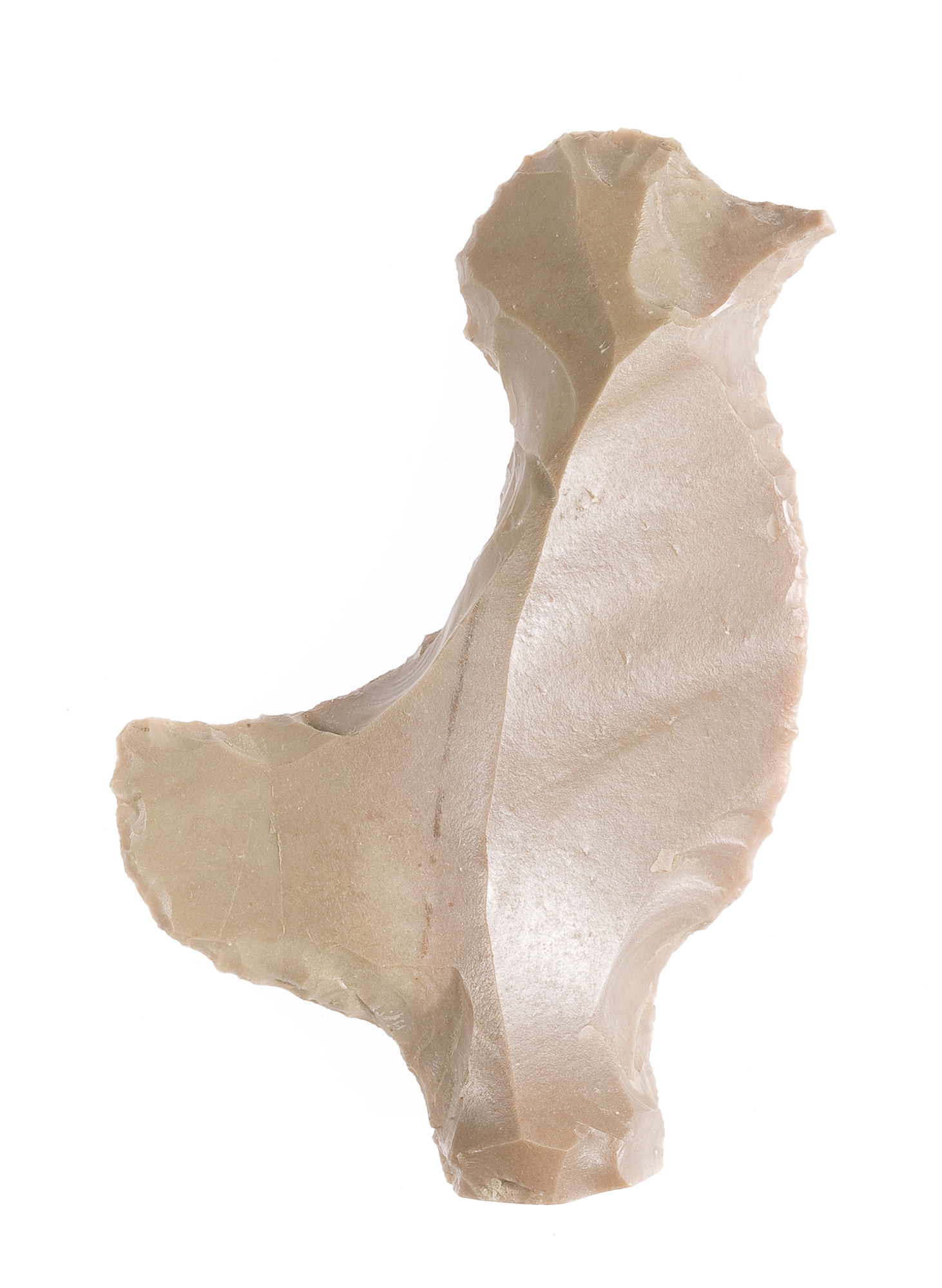 Flint shaped like a bird