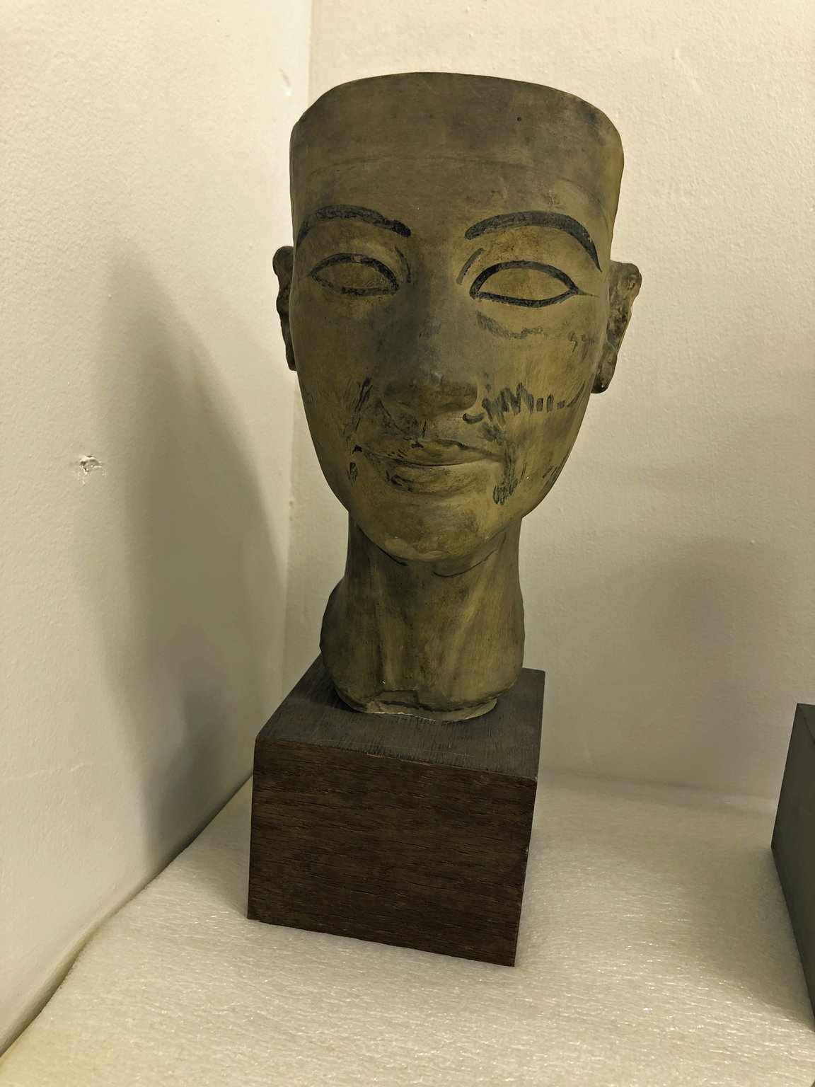 Cast of a Head of Queen Nefertiti