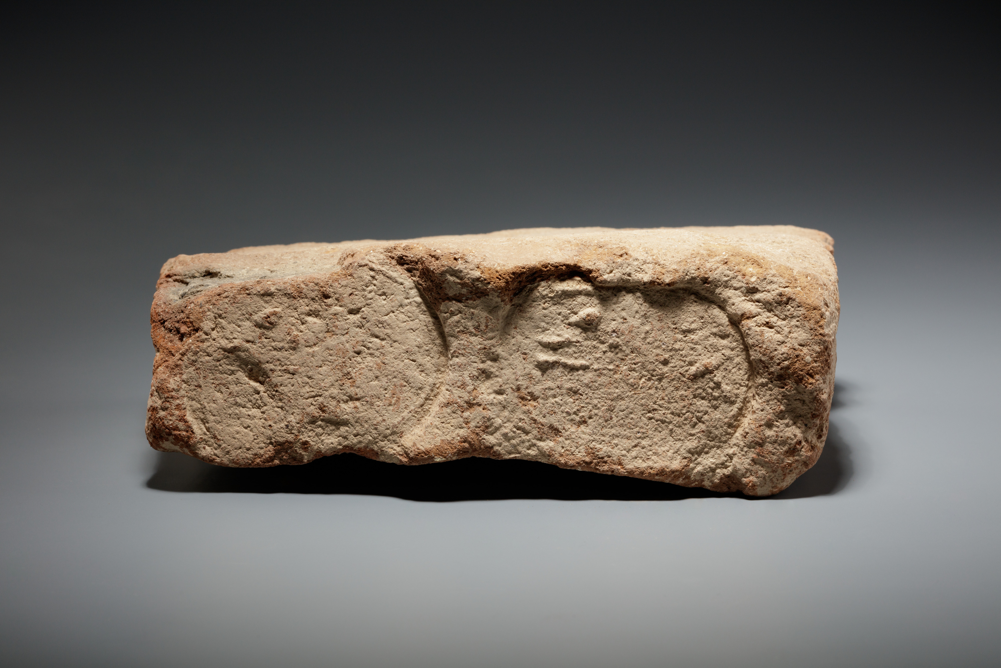 Brick Stamped with the Cone Seal of Pasanesut