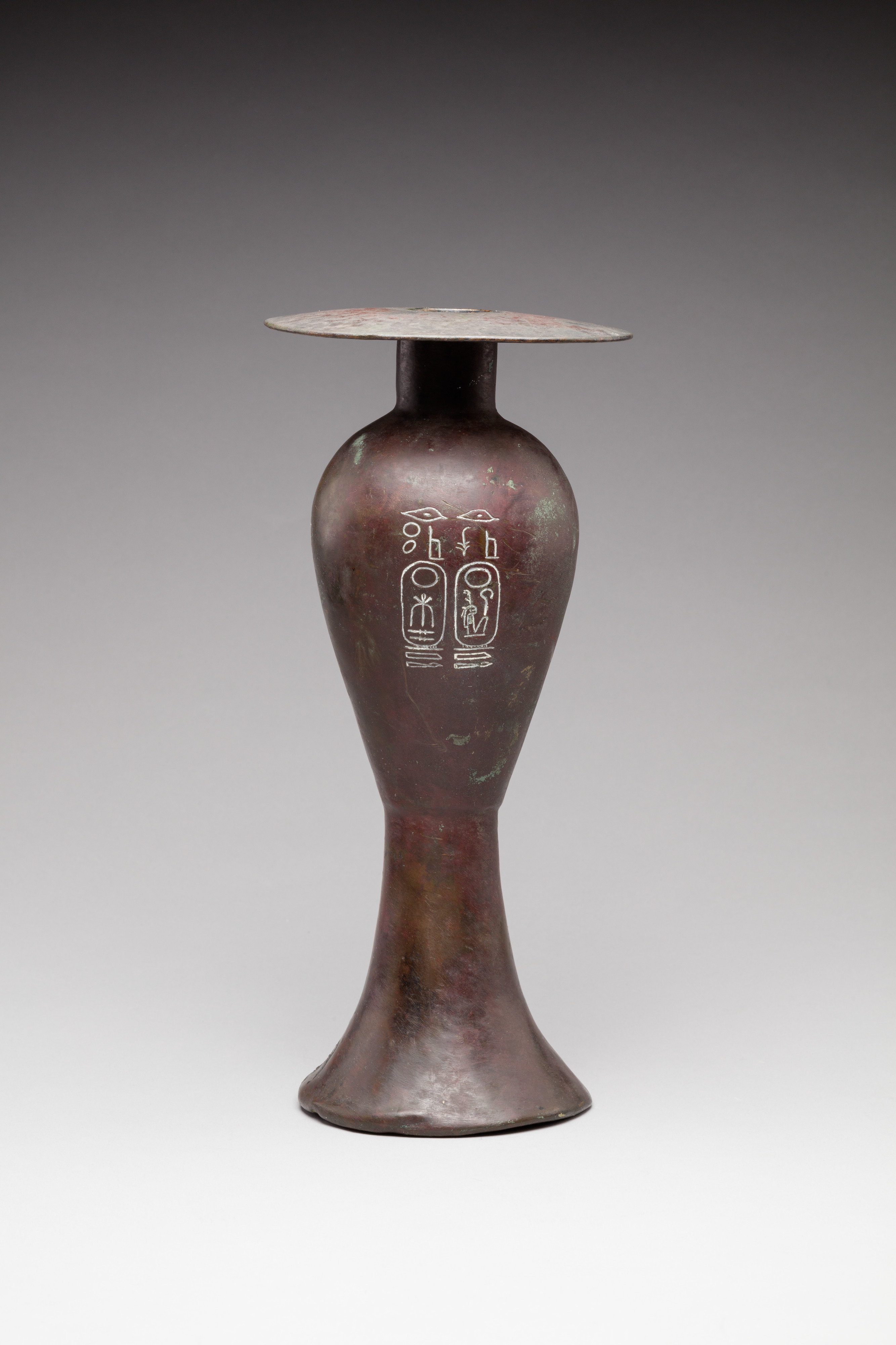 Hes Vase with the name of Ramesses IV