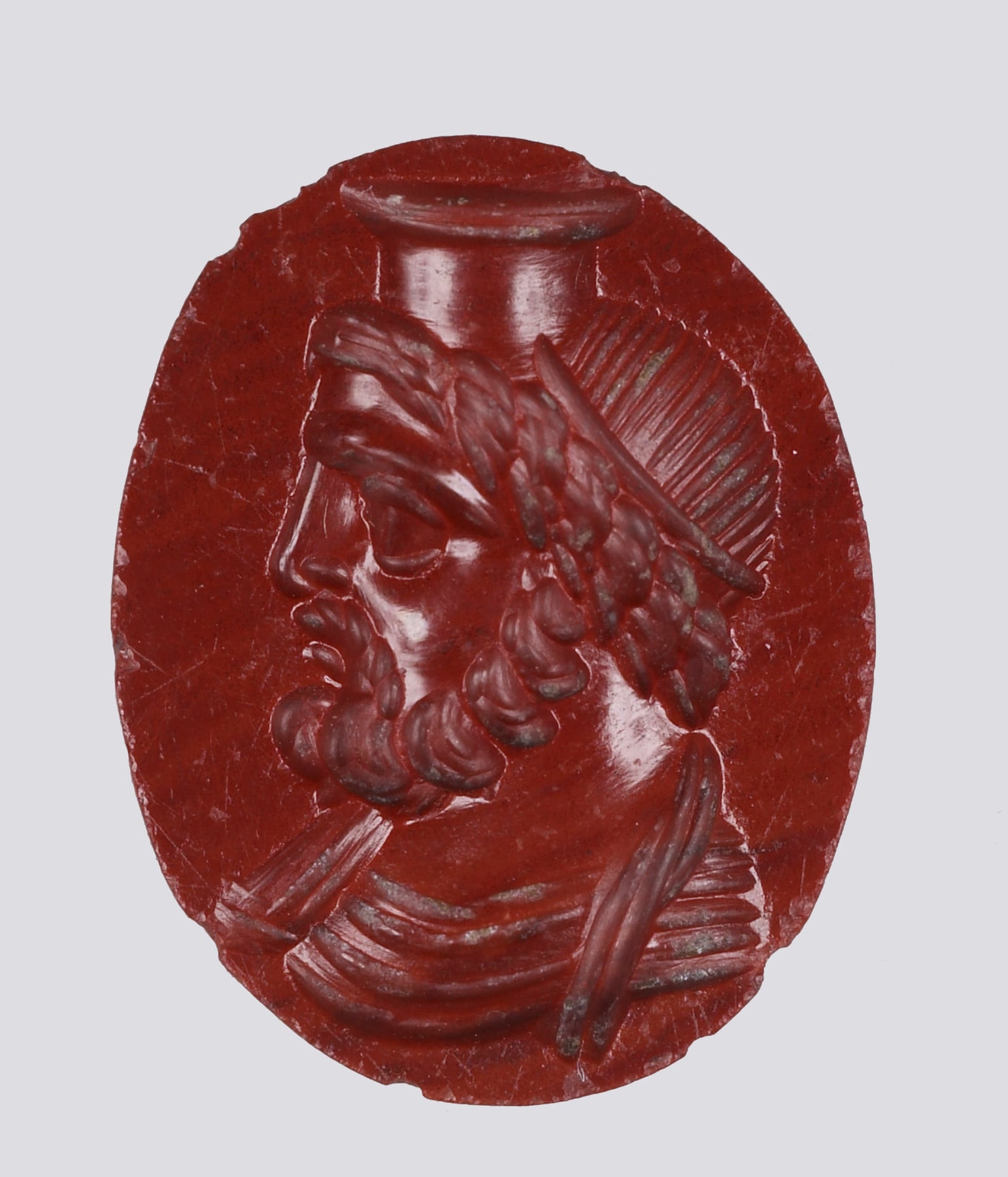 Intaglio with a Bust of Serapis