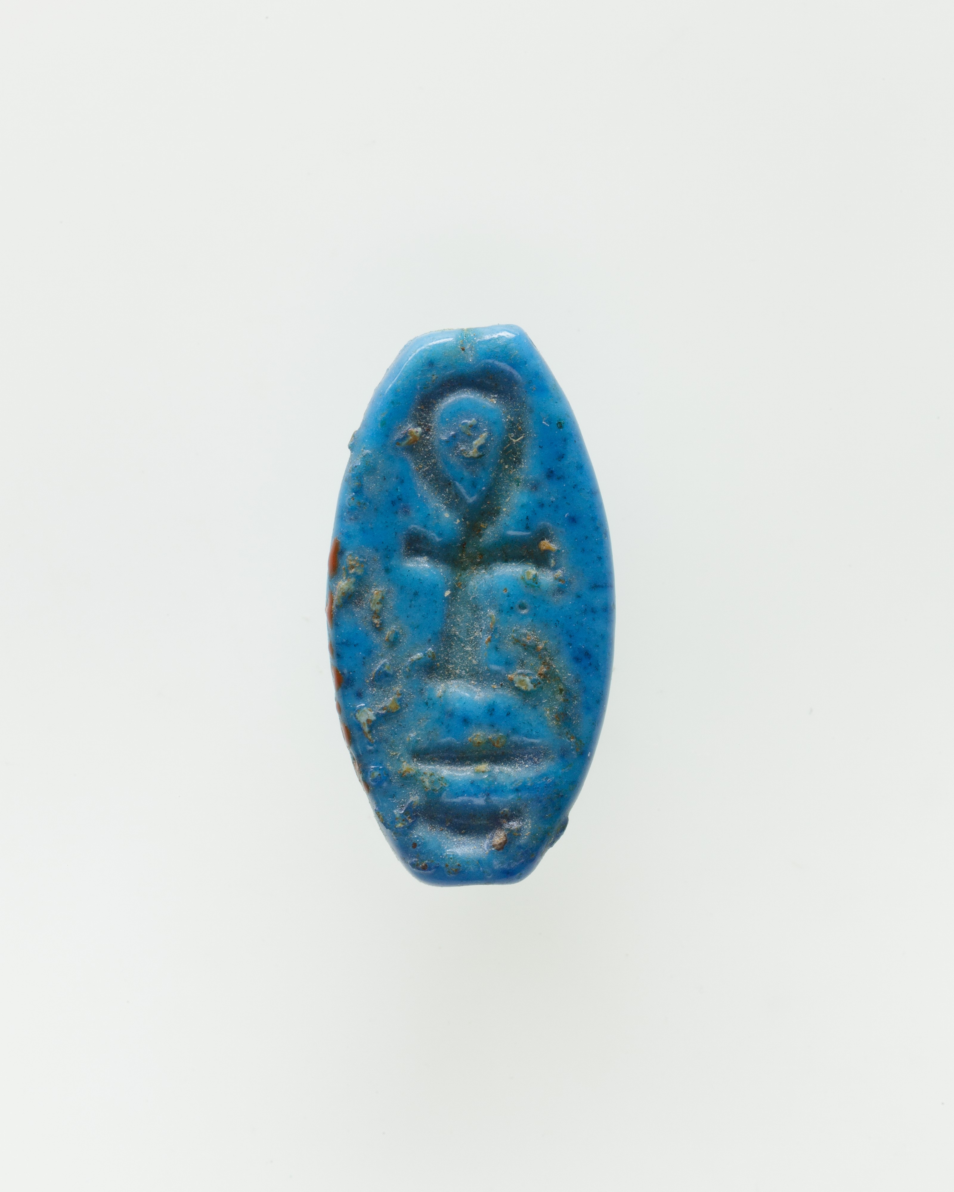 Cowroid Inscribed with an Ankh