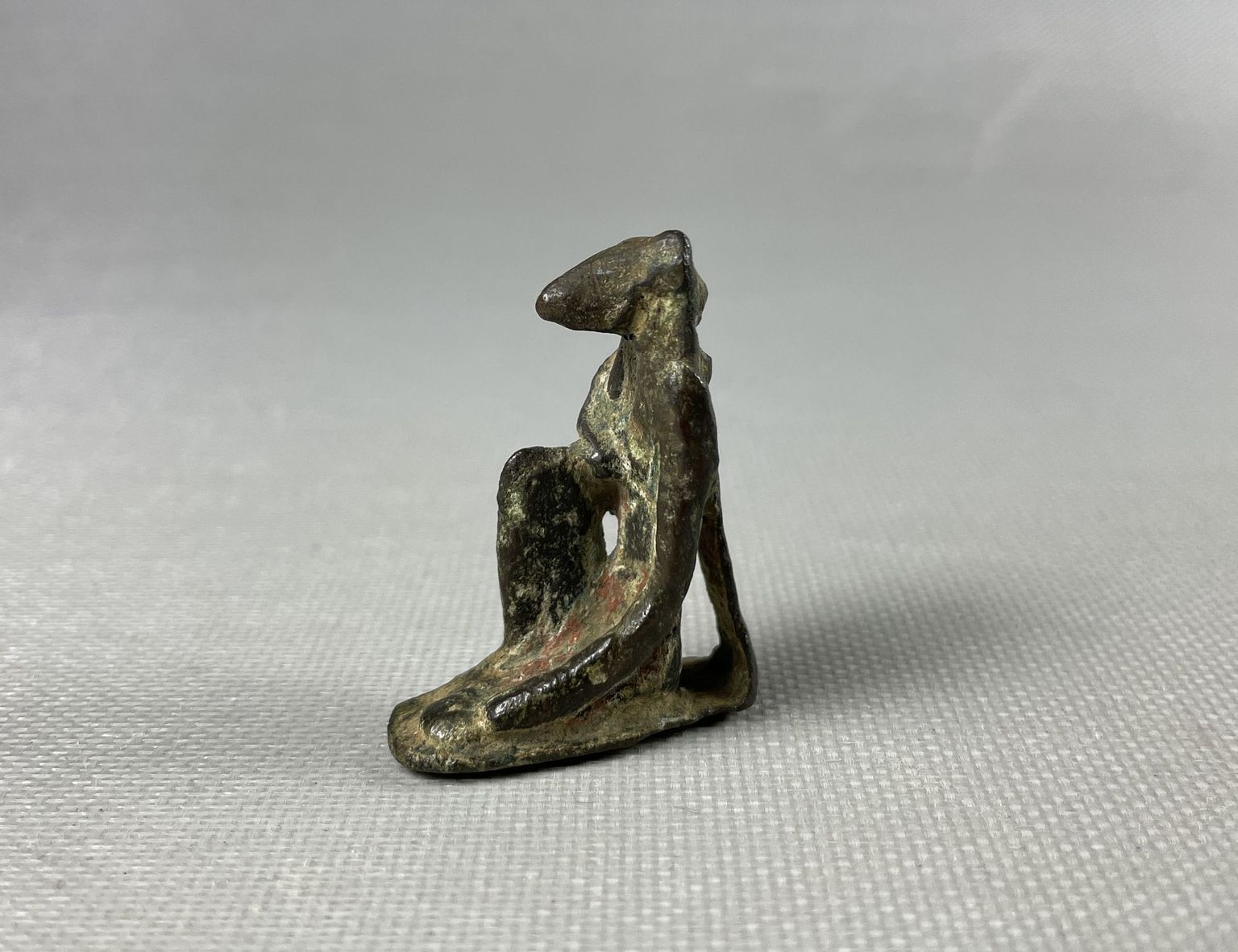Small Composite God with Jackal Head and Bird's Tail