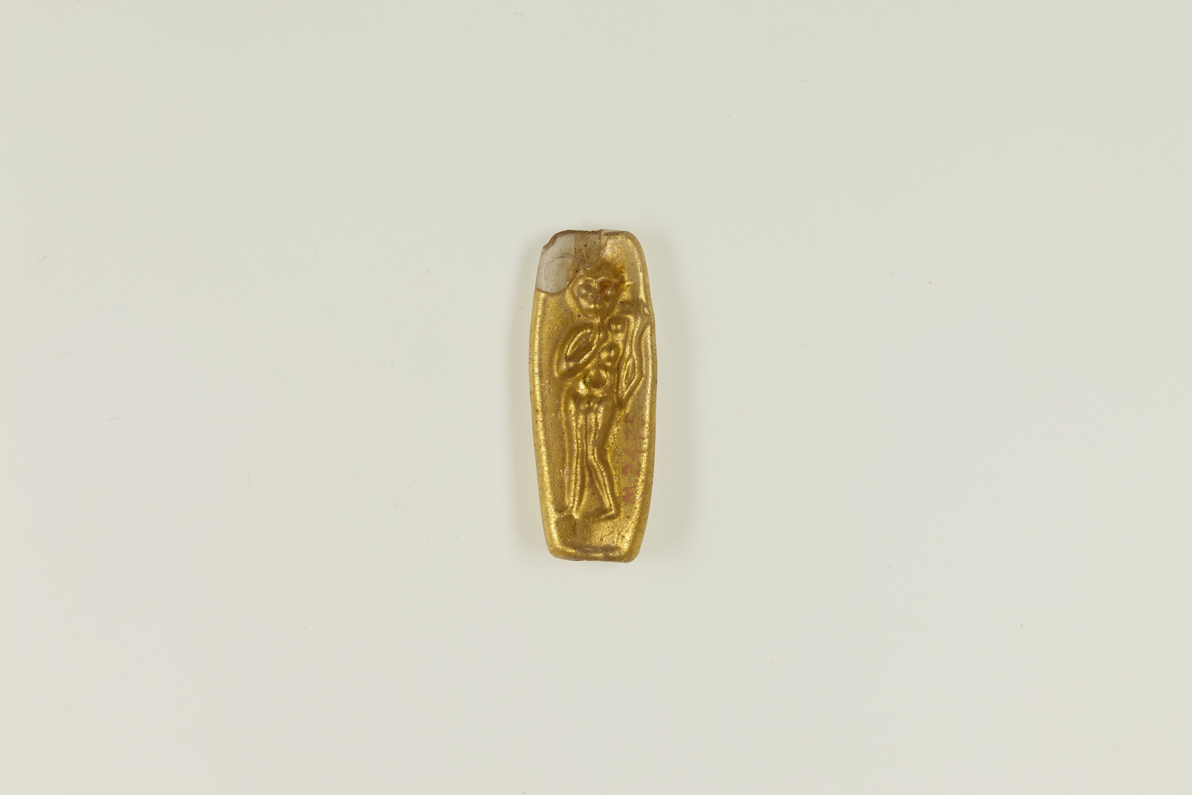 Bead with figure of Harpokrates