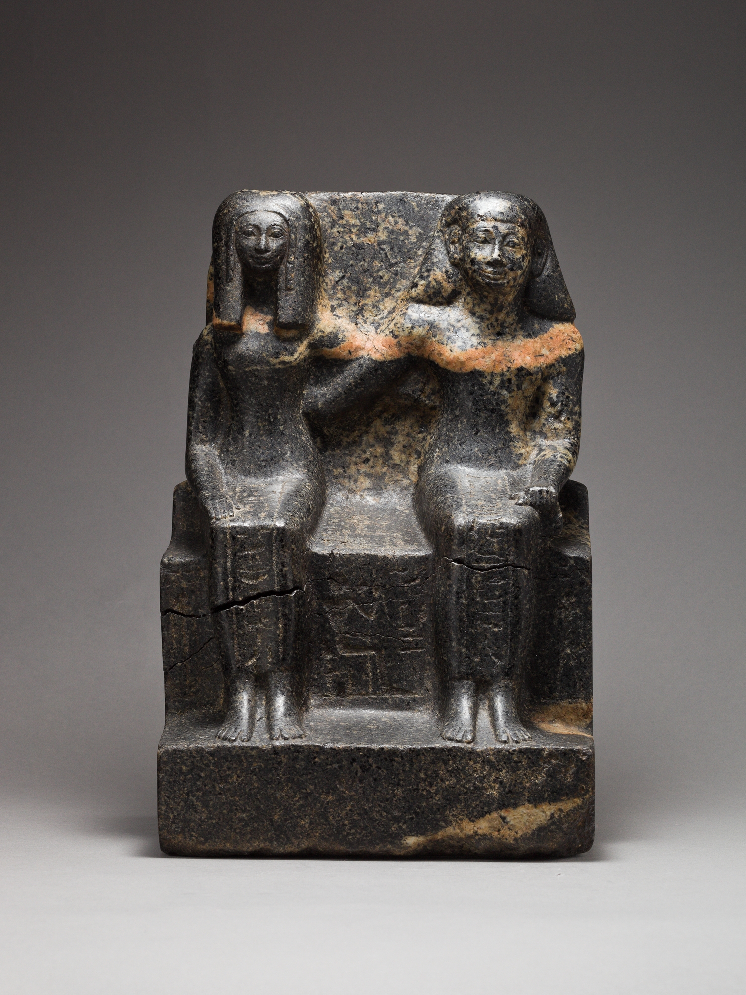 Pair Statue of Neferkhawet and Rennefer