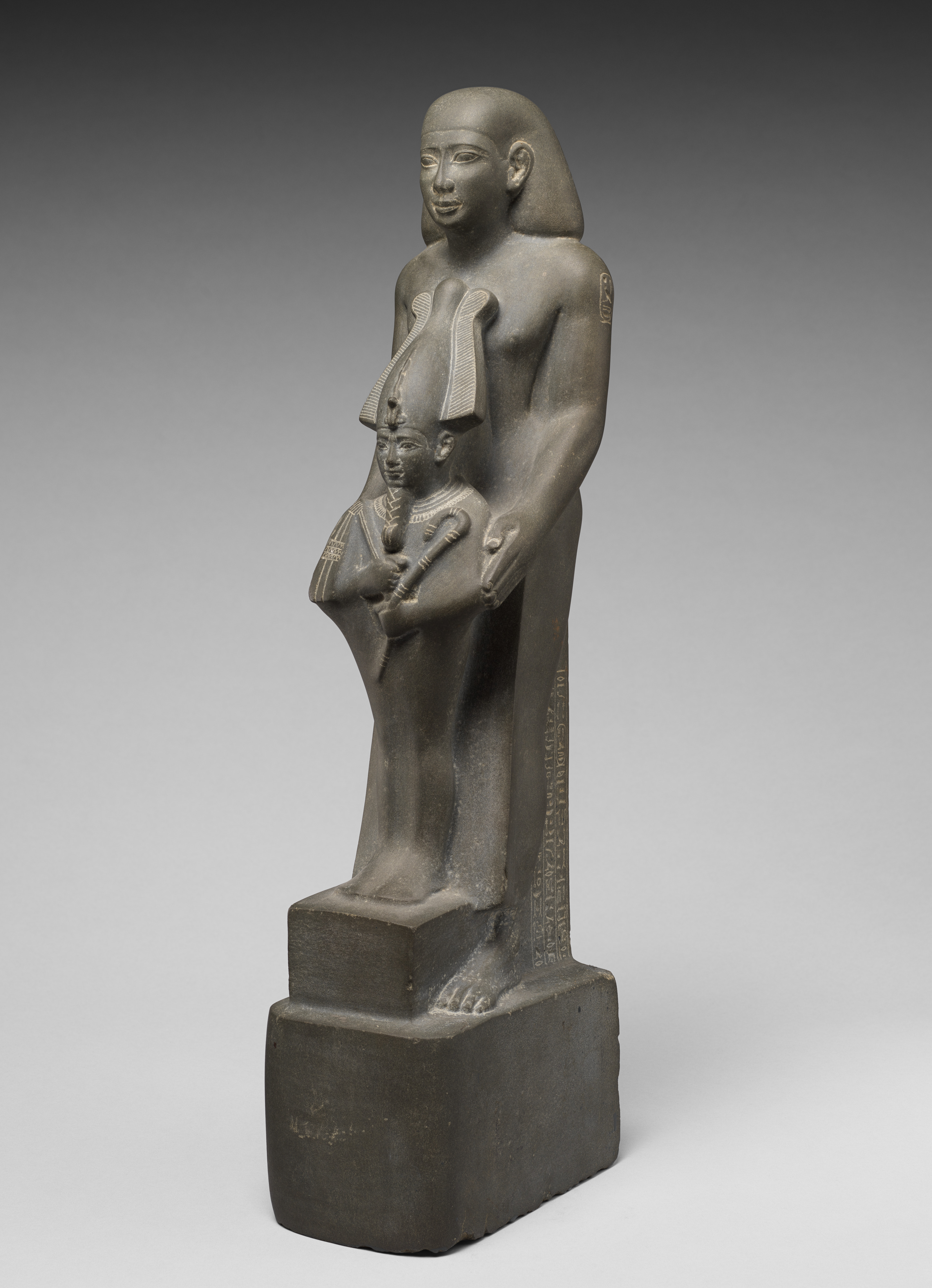Statuette of Harbes with a figure of Osiris