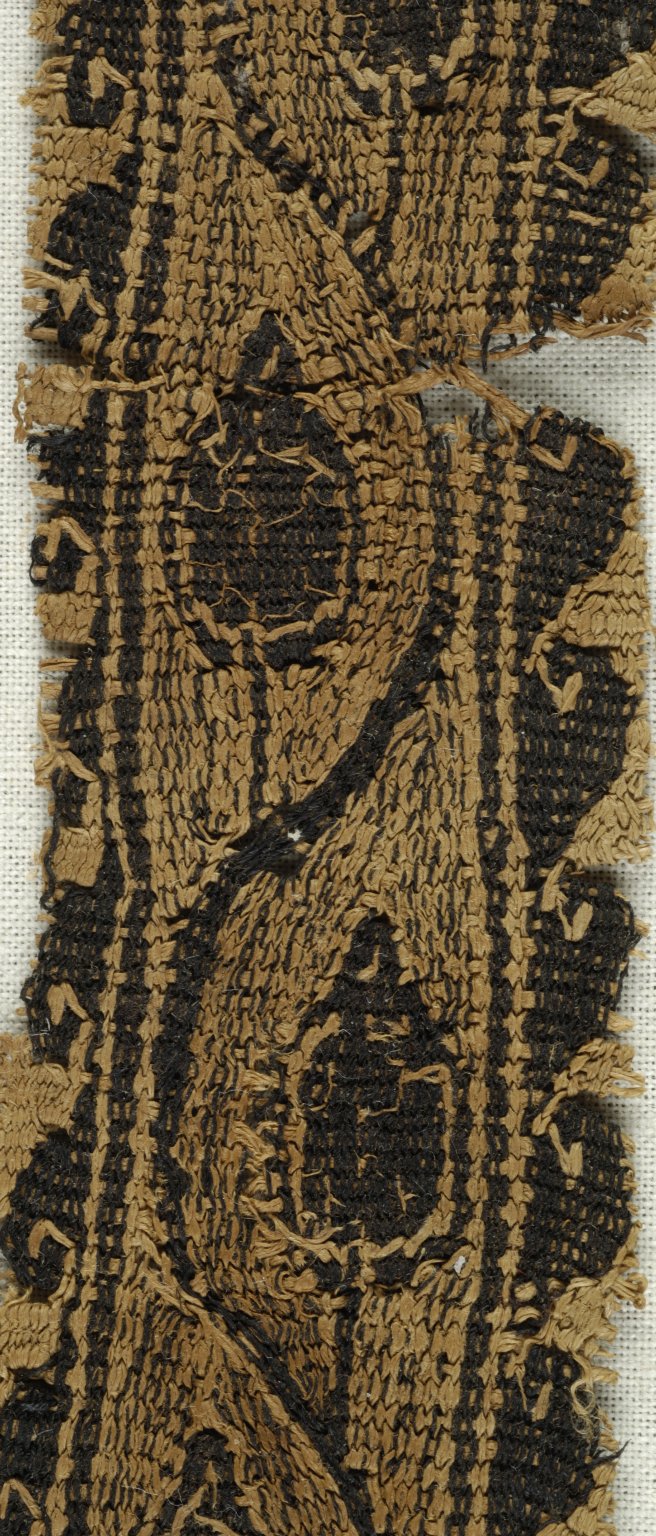 Band Fragment with Botanical Decoration