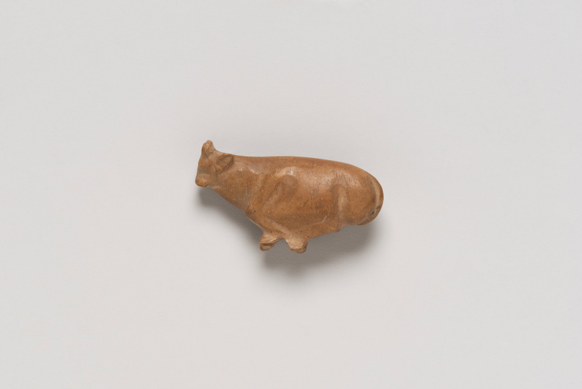 Bound Cow or Bull Inscribed for Thutmose I