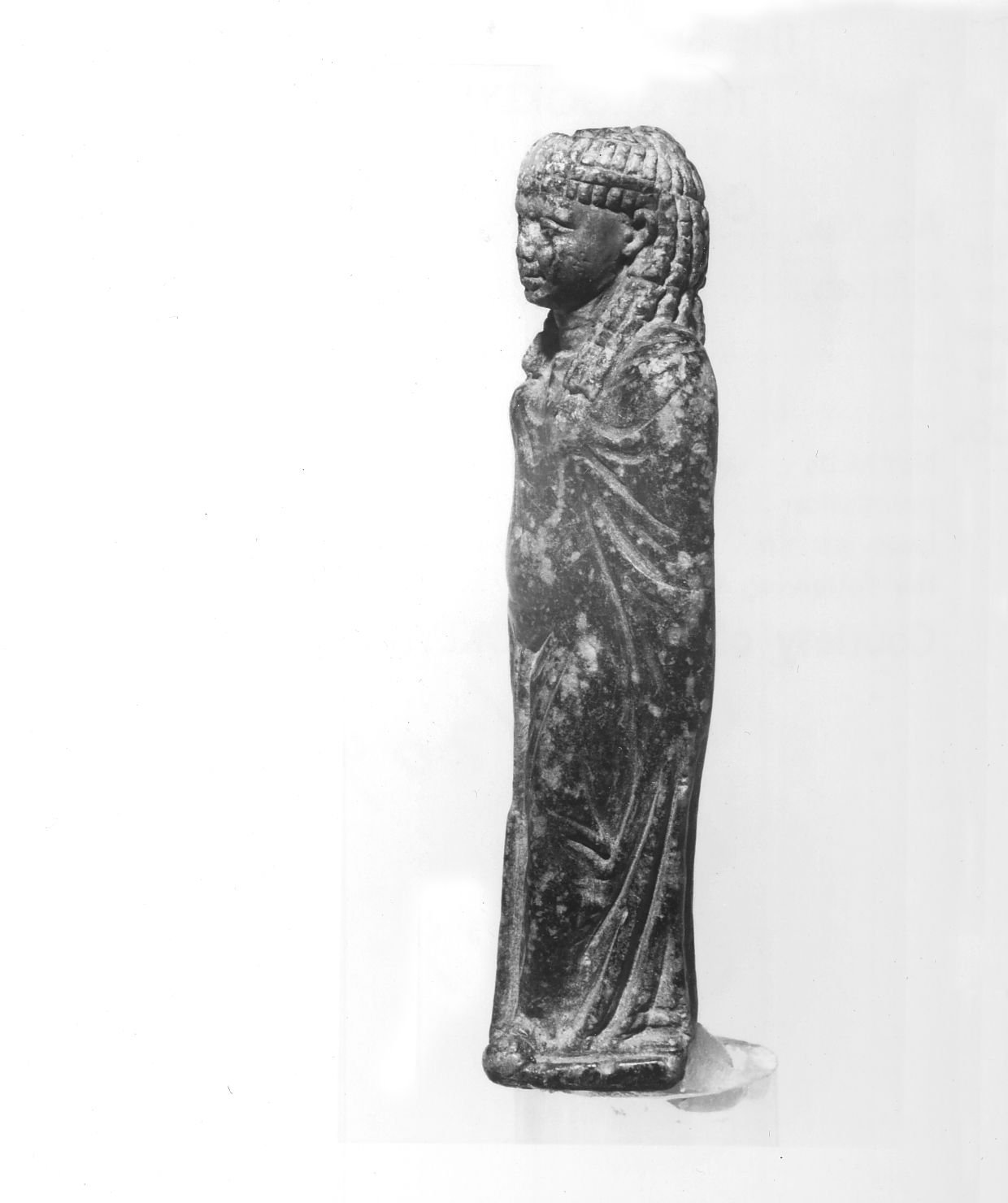 Statuette of a Priestess of Isis in Greek Costume with Egyptian Headdress