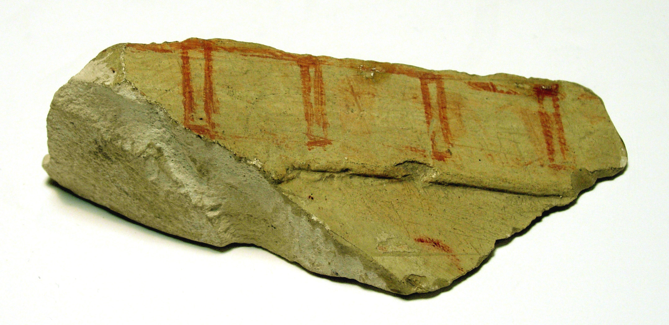 Raised relief fragment