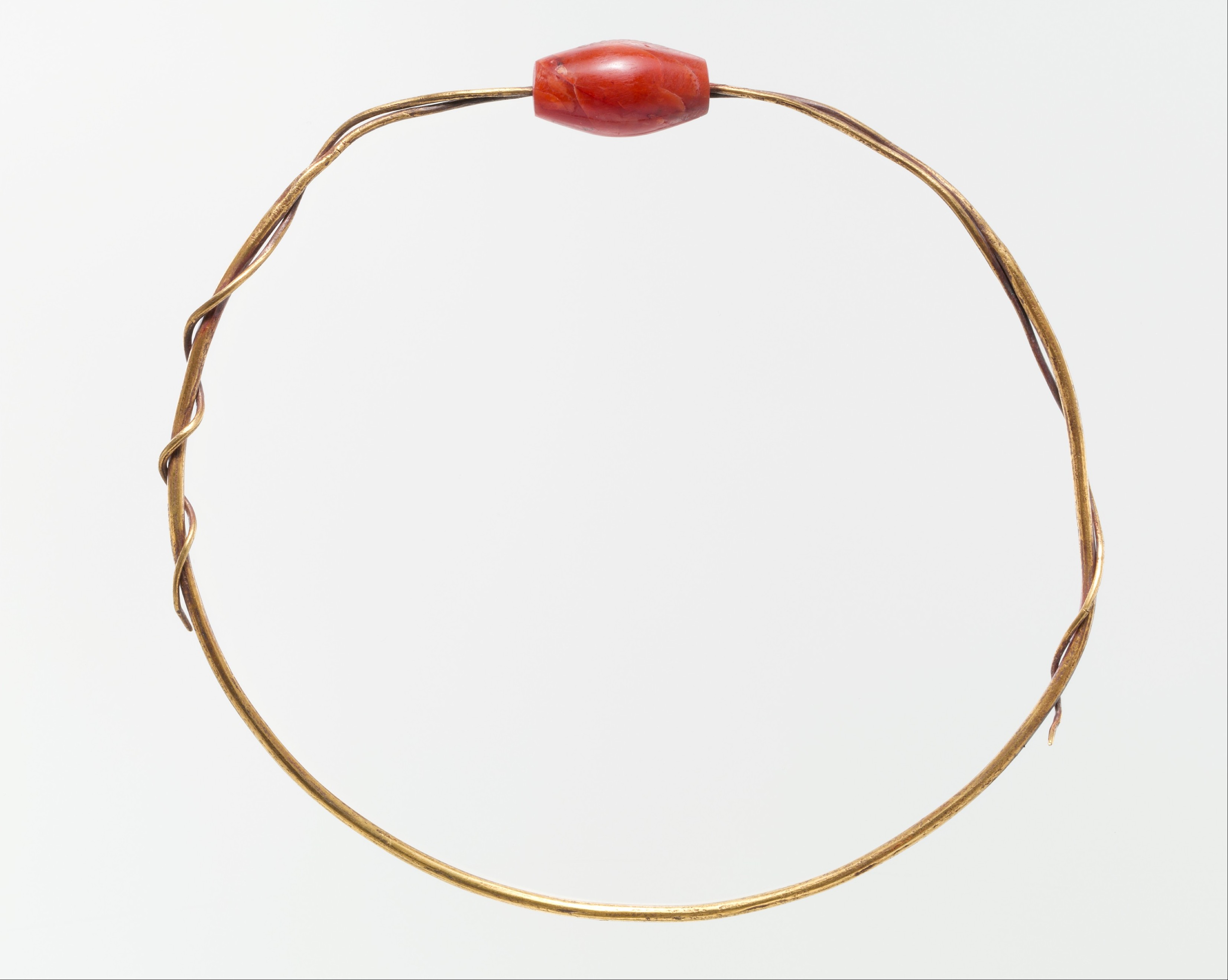 Sweret Bead on Gold Wire