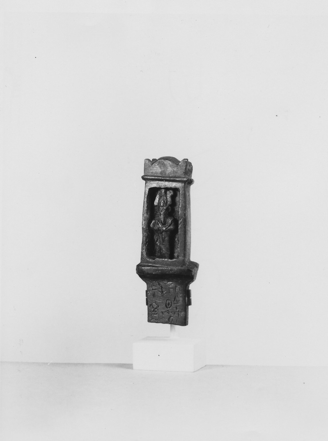 Small Shrine with Figure of Osiris in Relief