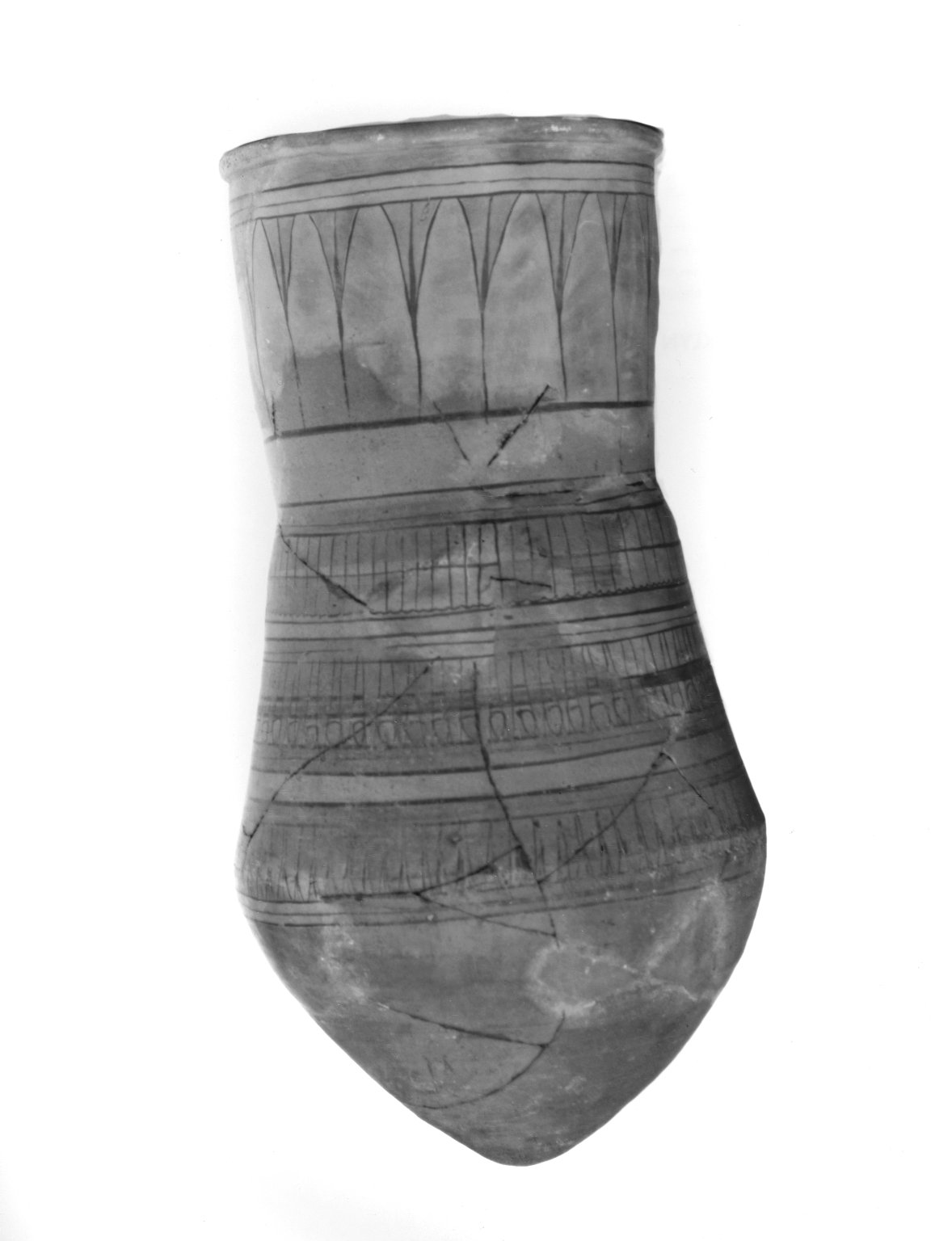 Blue-painted Water Jar