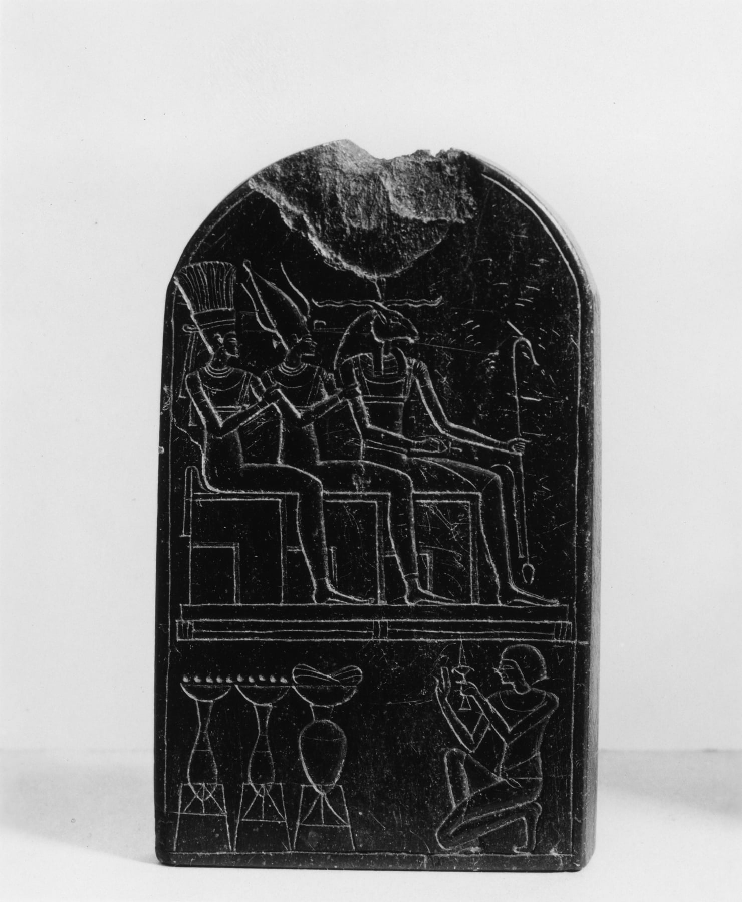 Stele with the Divine Triad