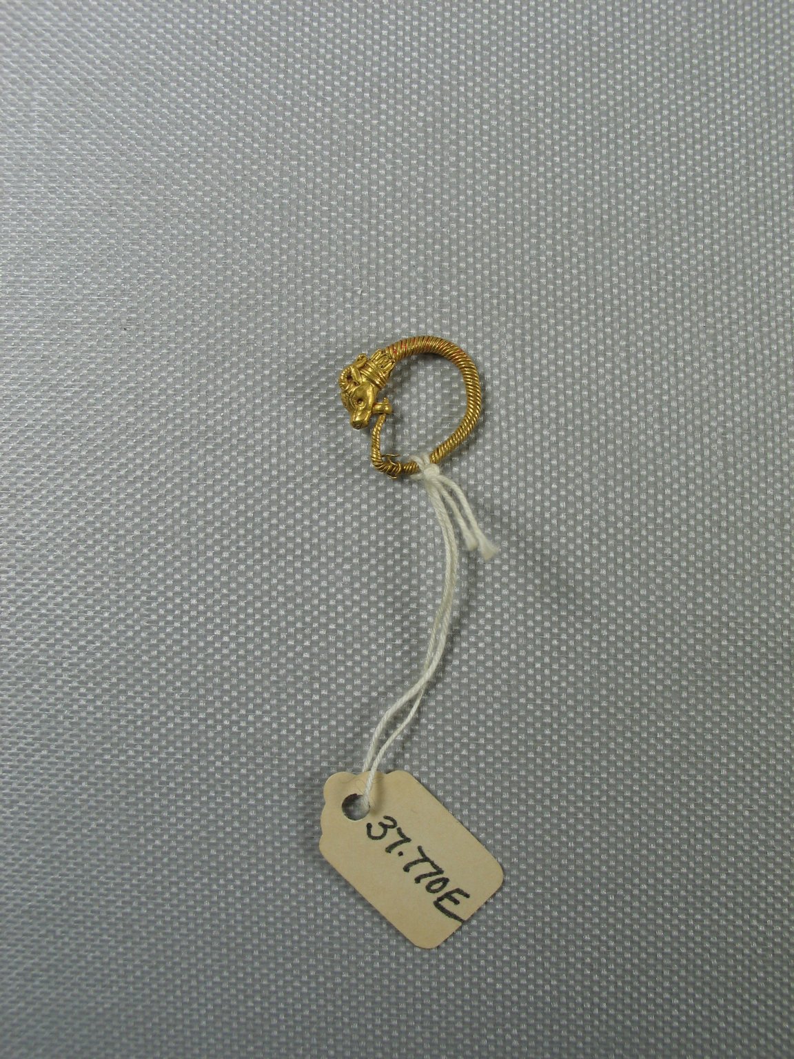 Loop Earring with Gazelle's Head