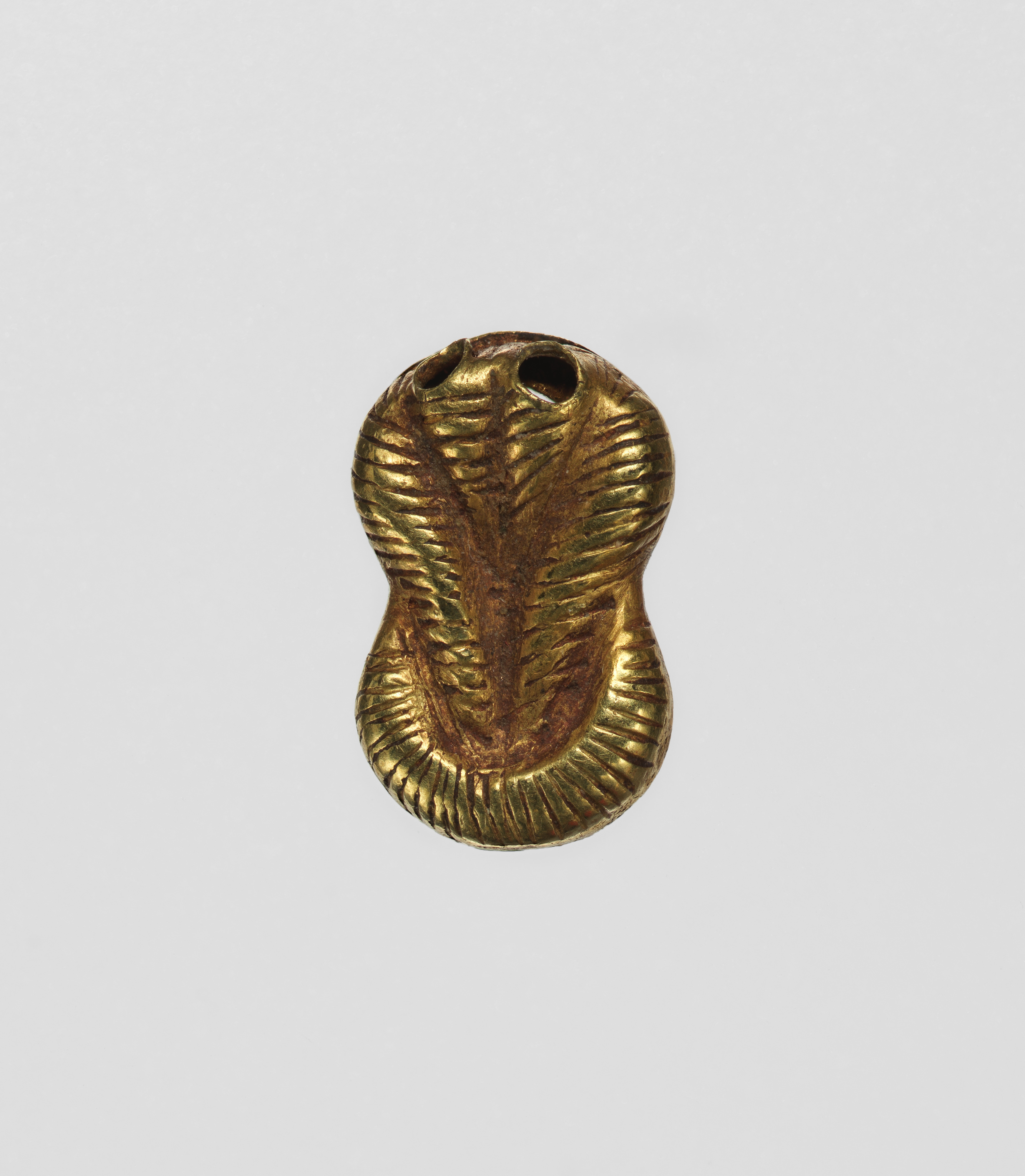 Half of bracelet clasp: double knot