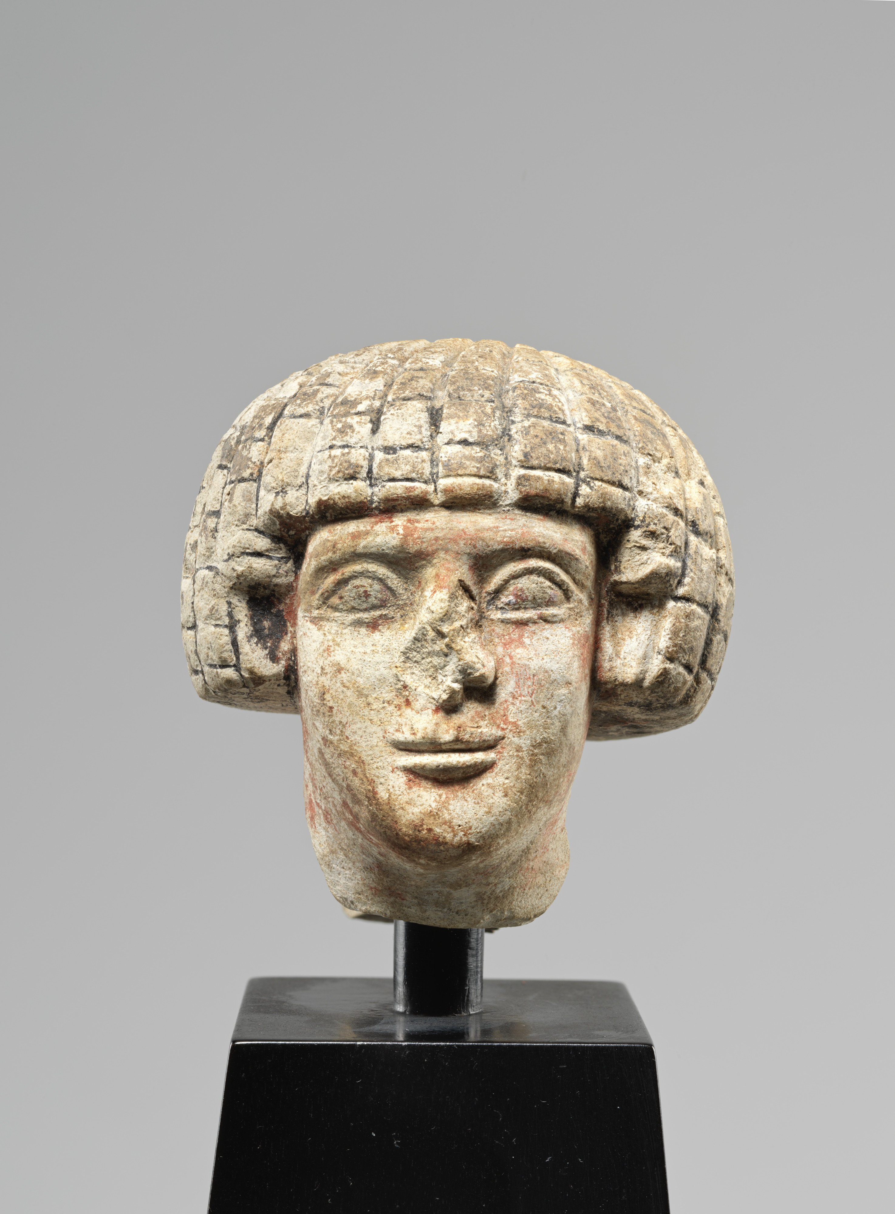 Head of a Man with a Round Wig