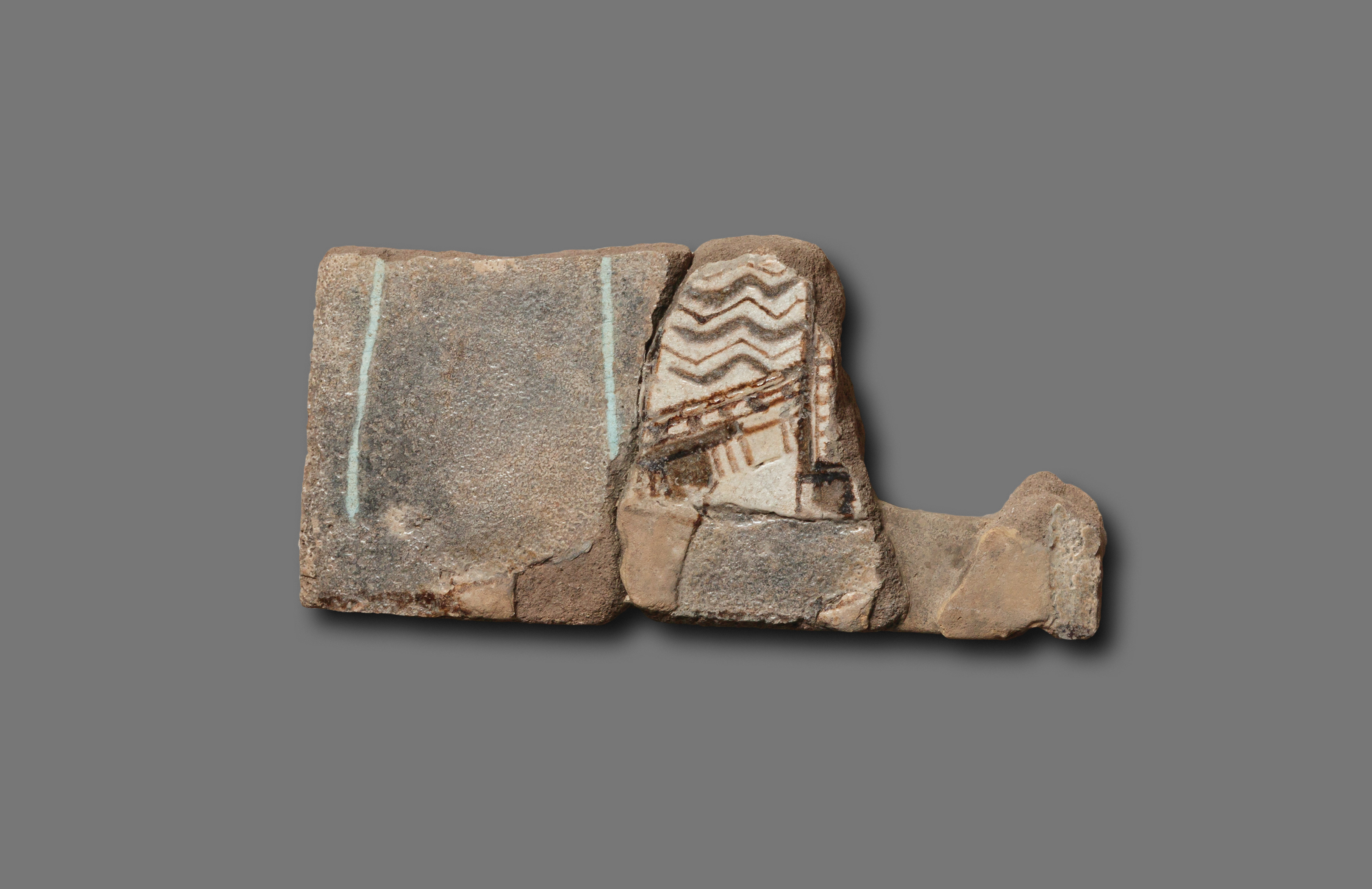 Tile from walls of Throne Room in the palace of Ramesses II