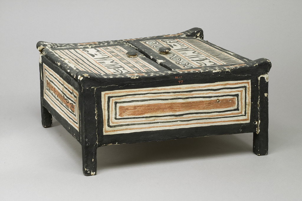 Cosmetic Box from the tomb of Sennedjem