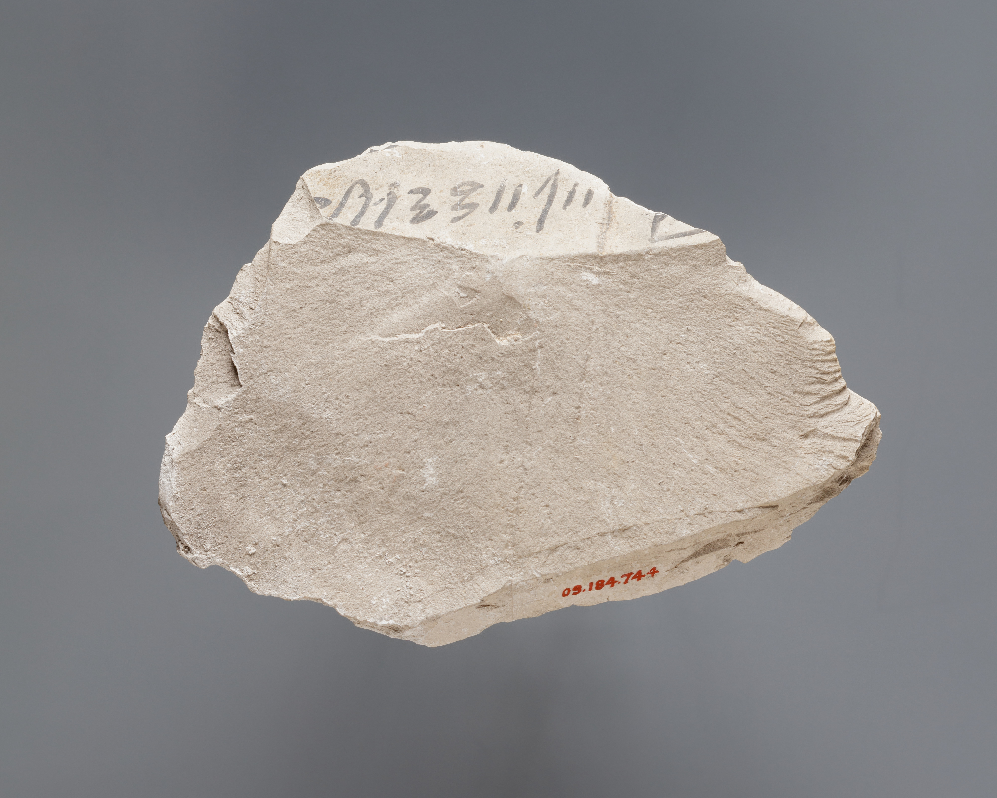Hieratic ostracon