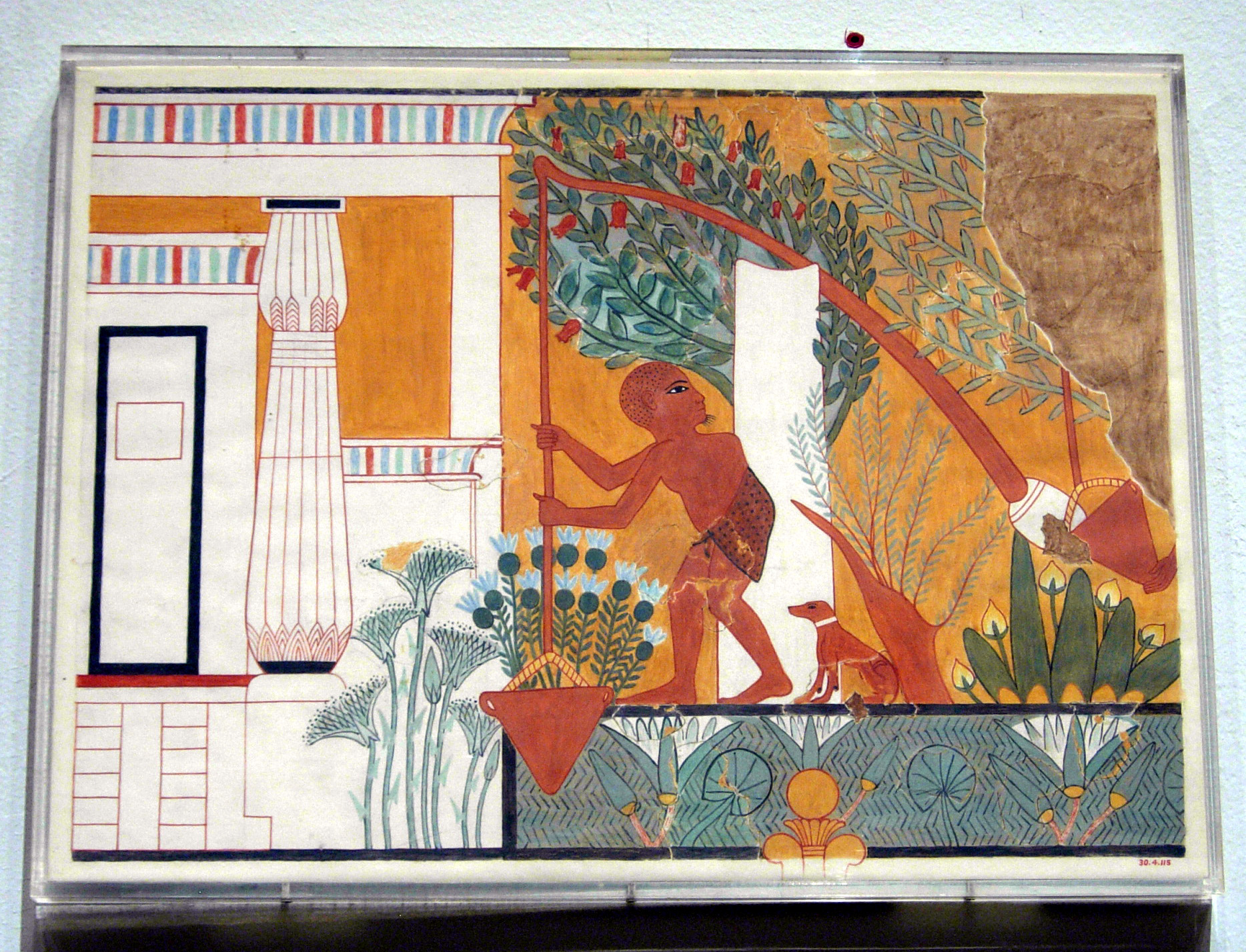 Garden Scene, Tomb of Ipuy