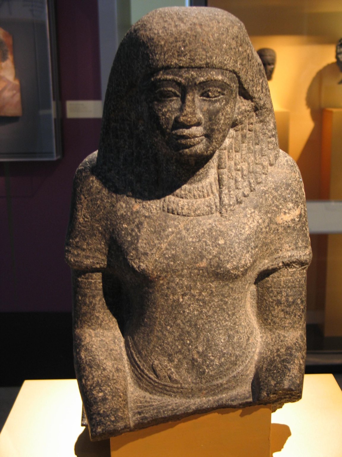 Bust from a Seated Statue