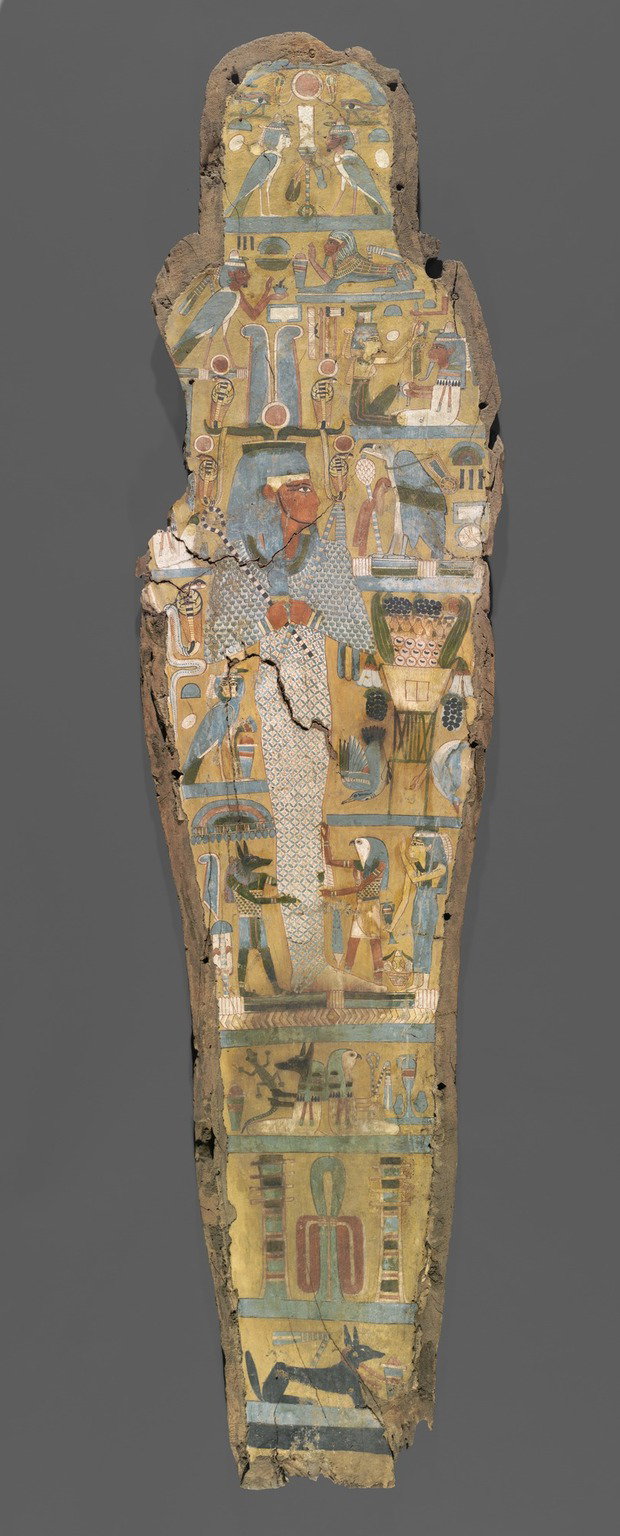 Painted Coffin Interior