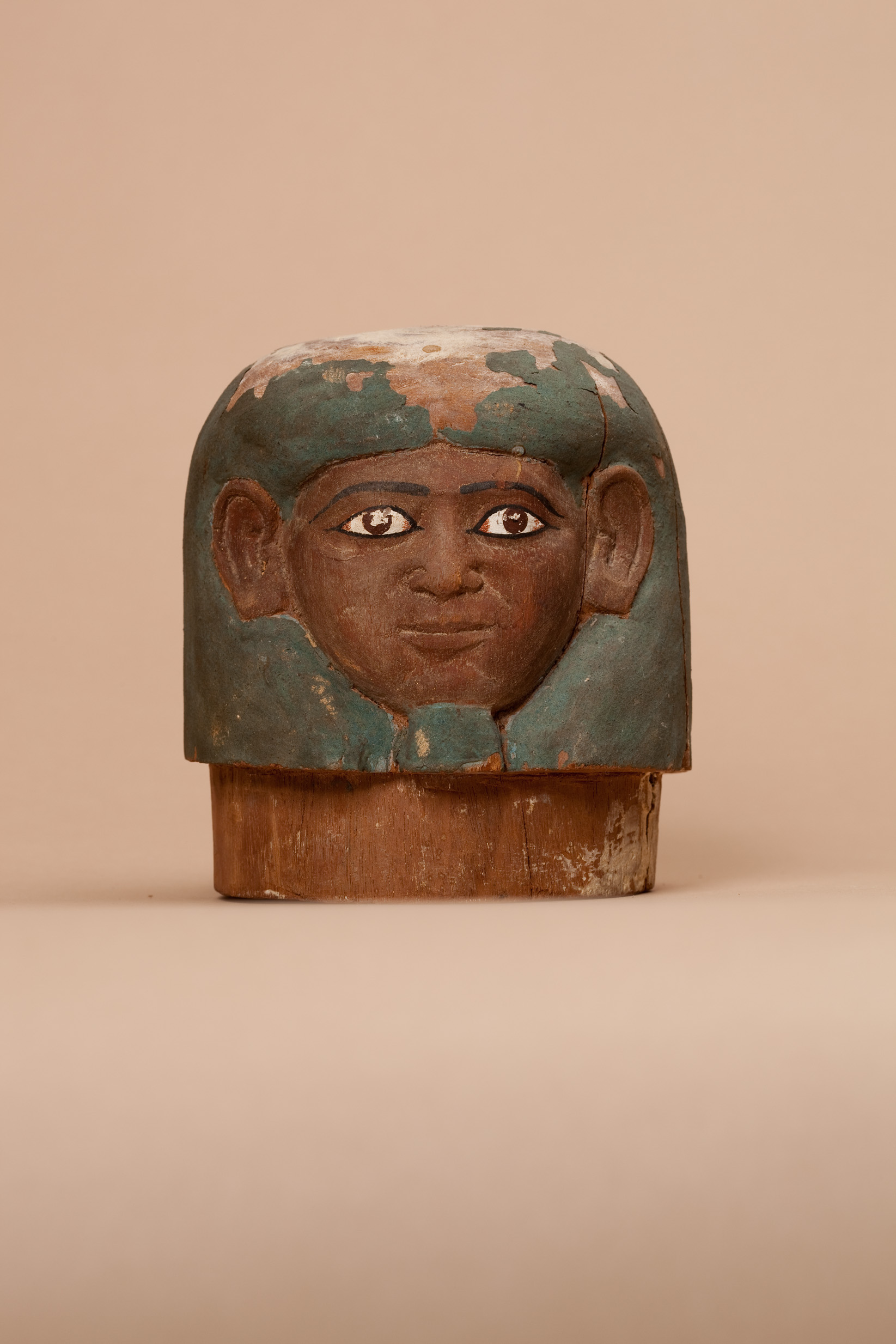 Canopic jar lid of Ukhhotep