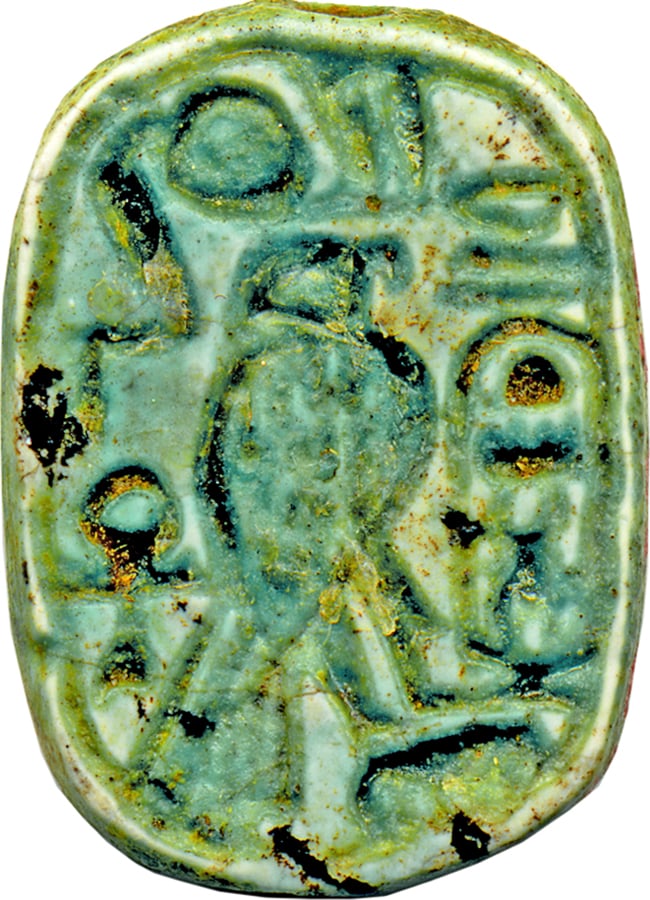 Plaque with the Cartouche of Thutmosis lll (1479-1425 BCE)