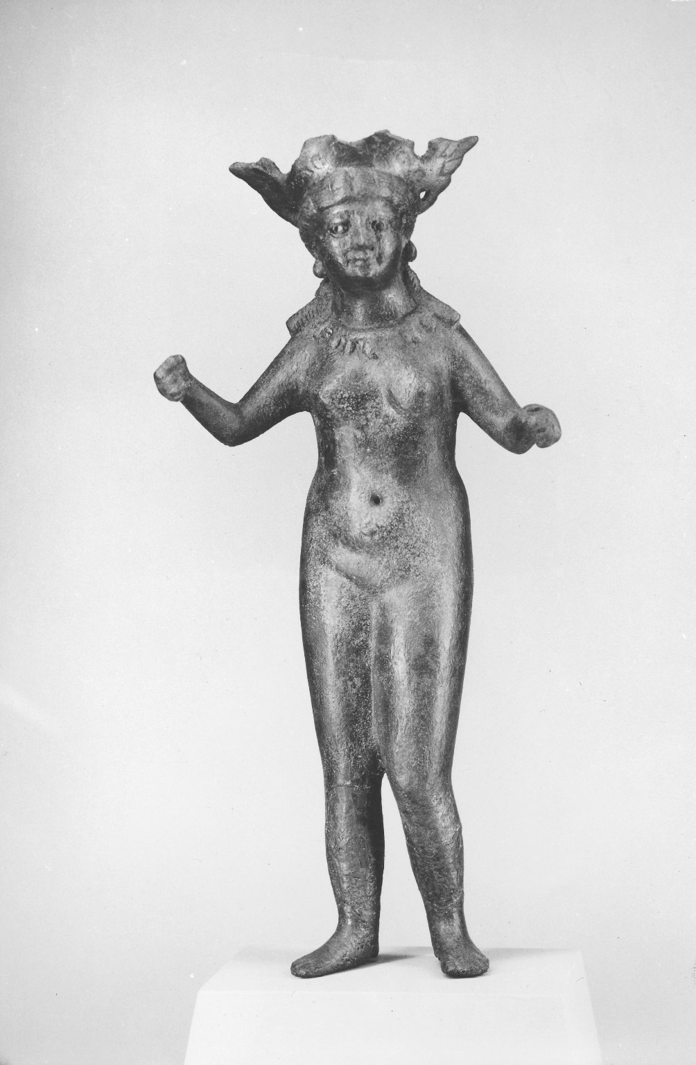 Large Statuette of a Goddess, Probably Hathor or Aphrodite
