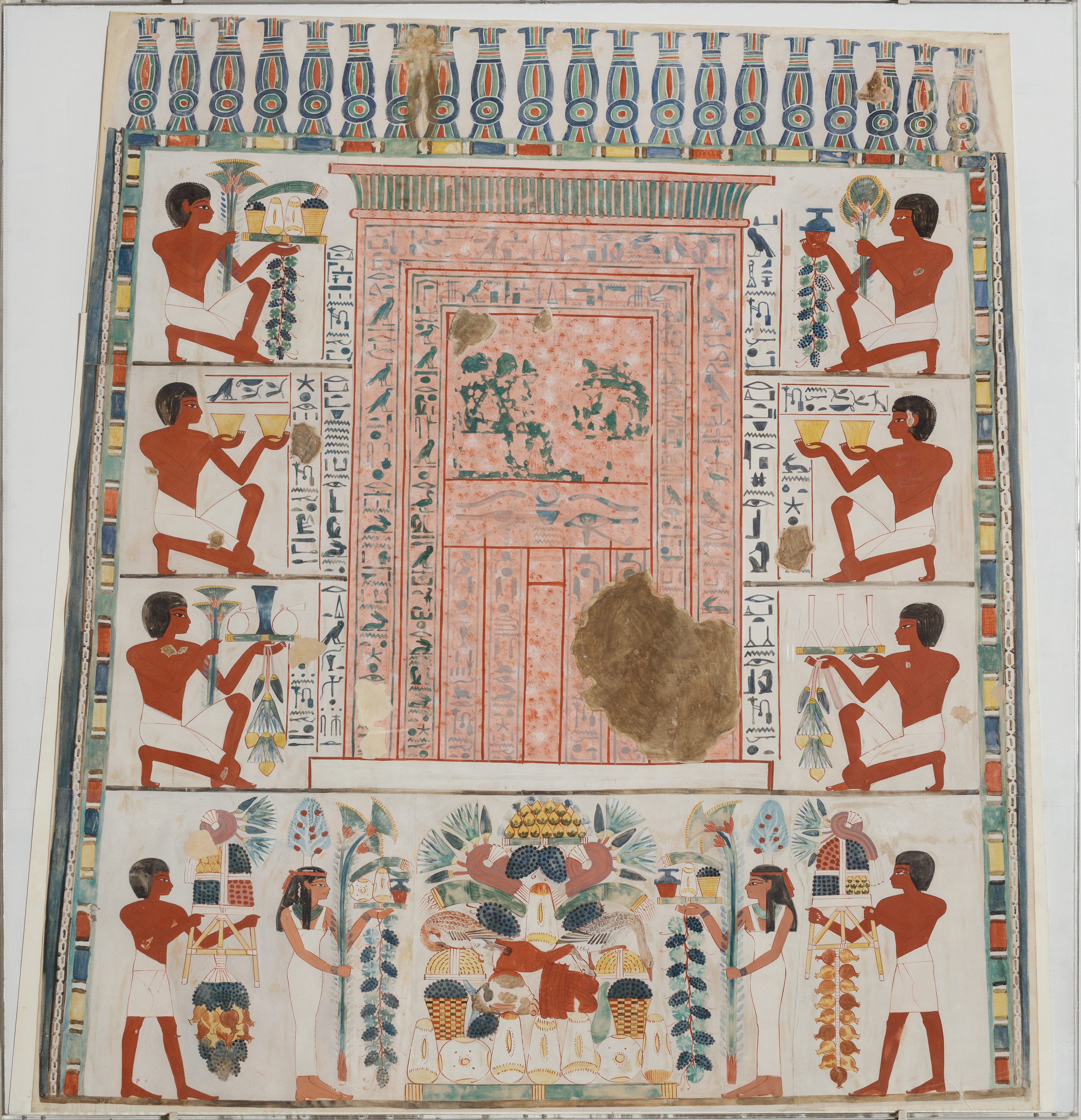 South Wall of Nakht's Offering Chapel