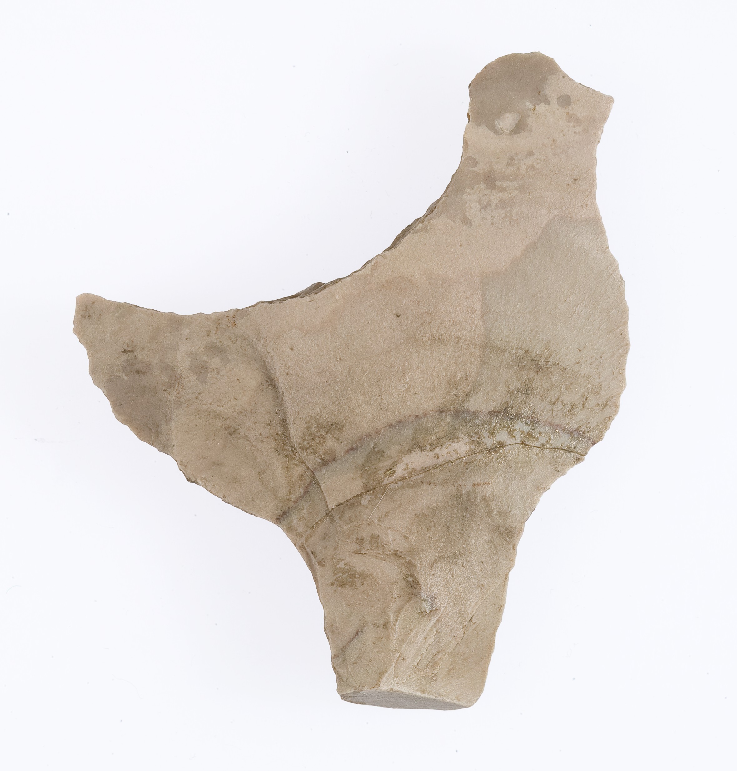 Flint shaped like a bird