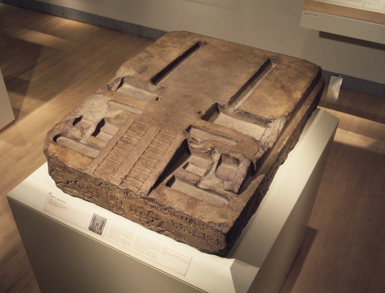 Model of a Temple Gateway