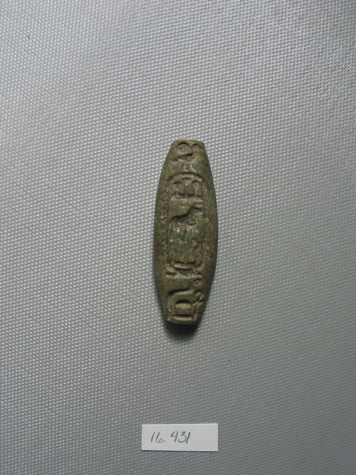Bead inscribed for King Shabaka