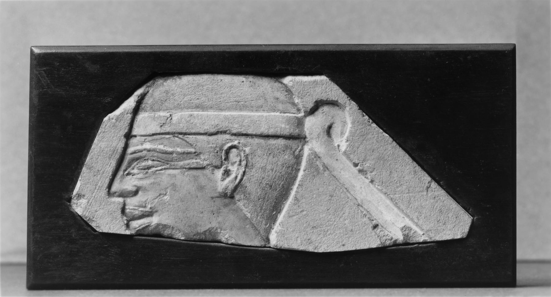 Wall Fragment (?) with Djeryt Figure