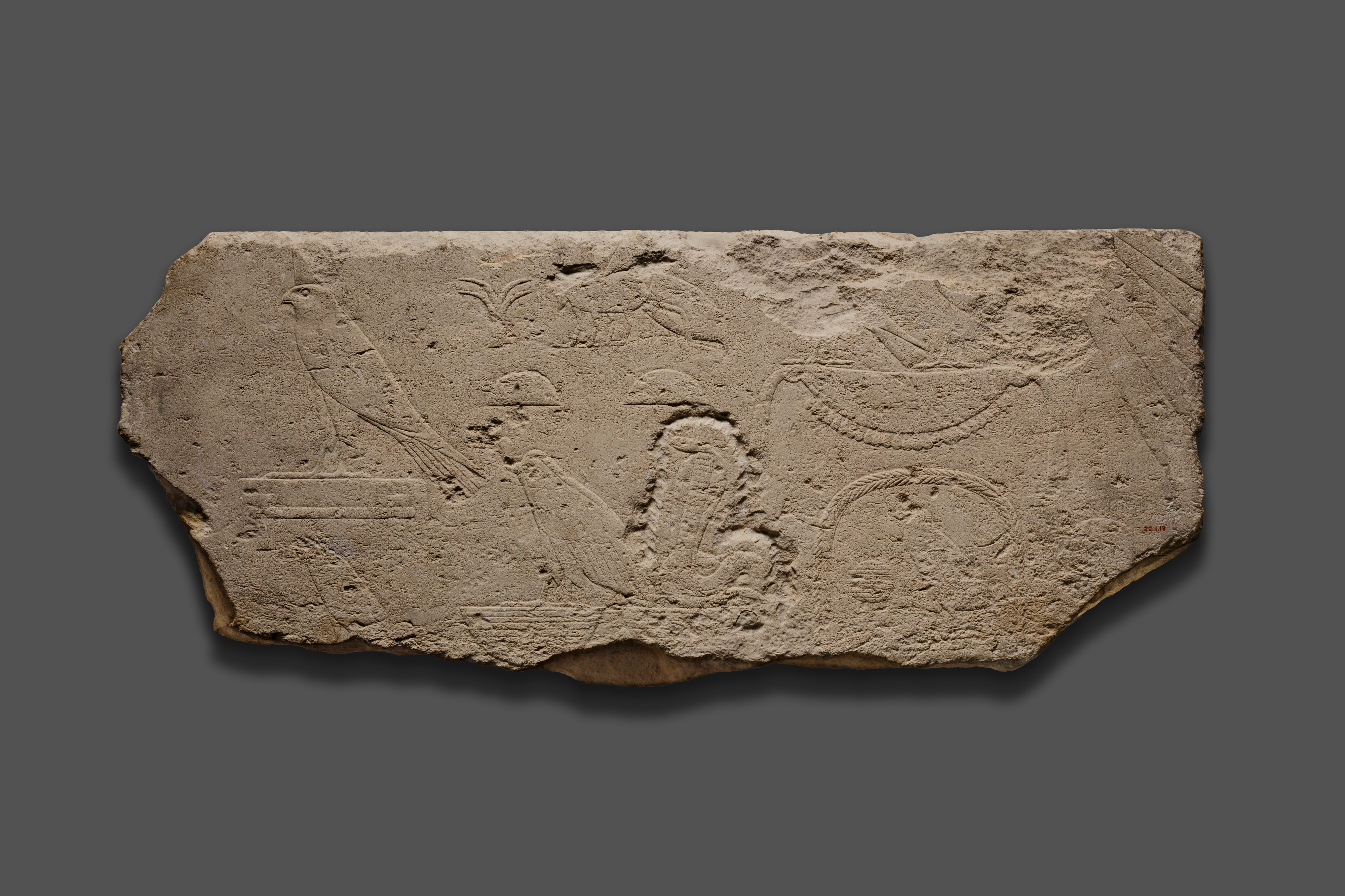 Temple relief